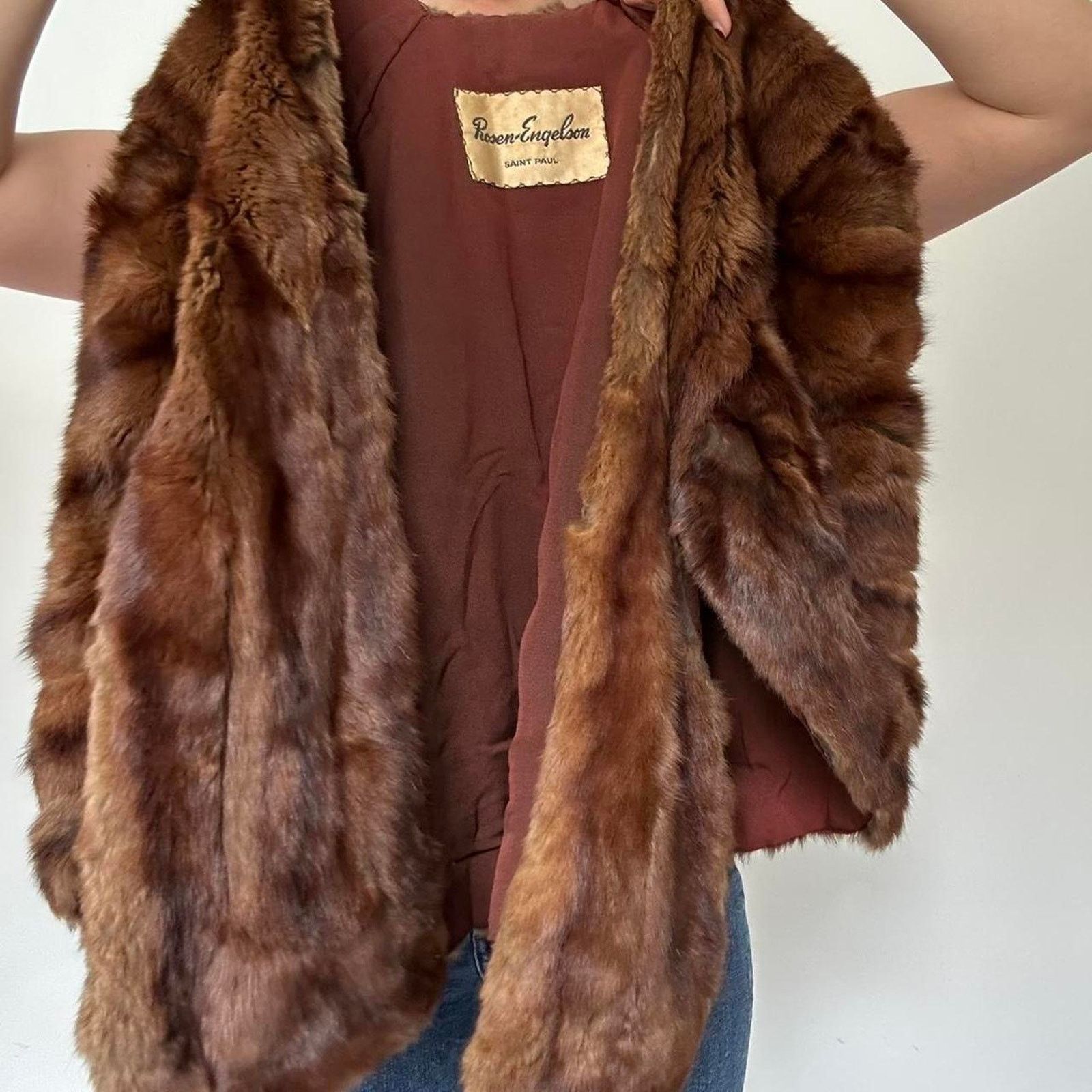 Other Vintage Mink Fur Cape / Capelet (One Size) Size ONE SIZE - 8 Thumbnail