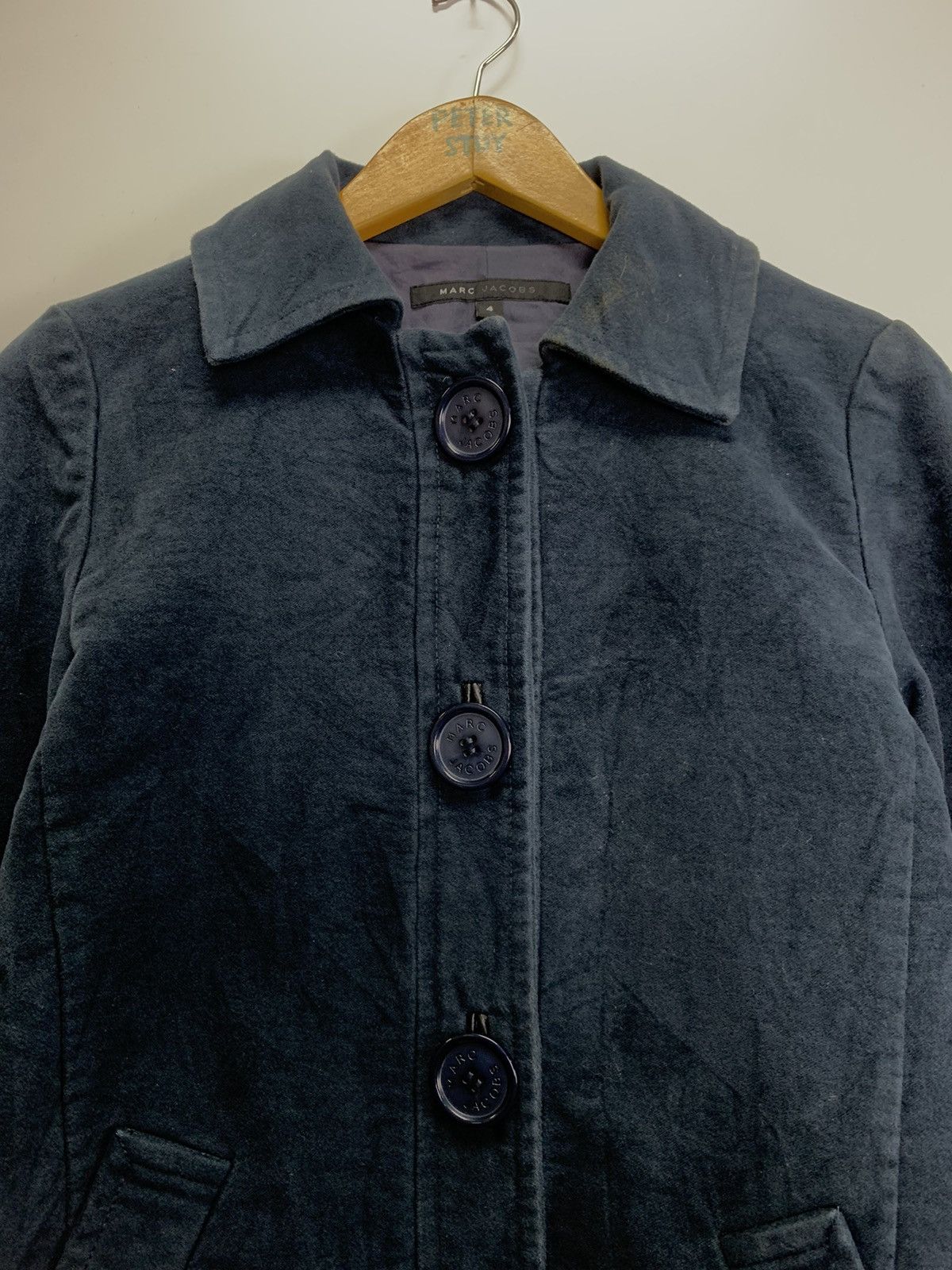Designer × Marc Jacobs Vintage Marc Jacobs Long Jacket - Cotton Size US M / EU 48-50 / 2 - 9 Thumbnail