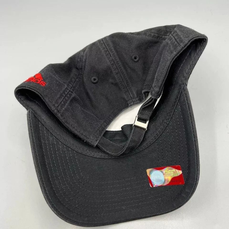 Adidas NC State Wolfpack Hat Women Black Adidas Strap Back Cap New Size ONE SIZE - 5 Thumbnail