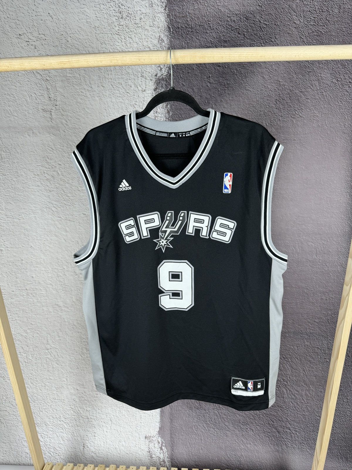 Adidas × NBA TONY PARKER #9 SAN ANTONIO SPURS ADIDAS NBA MENS JERSEY Size US M / EU 48-50 / 2 - 1 Thumbnail