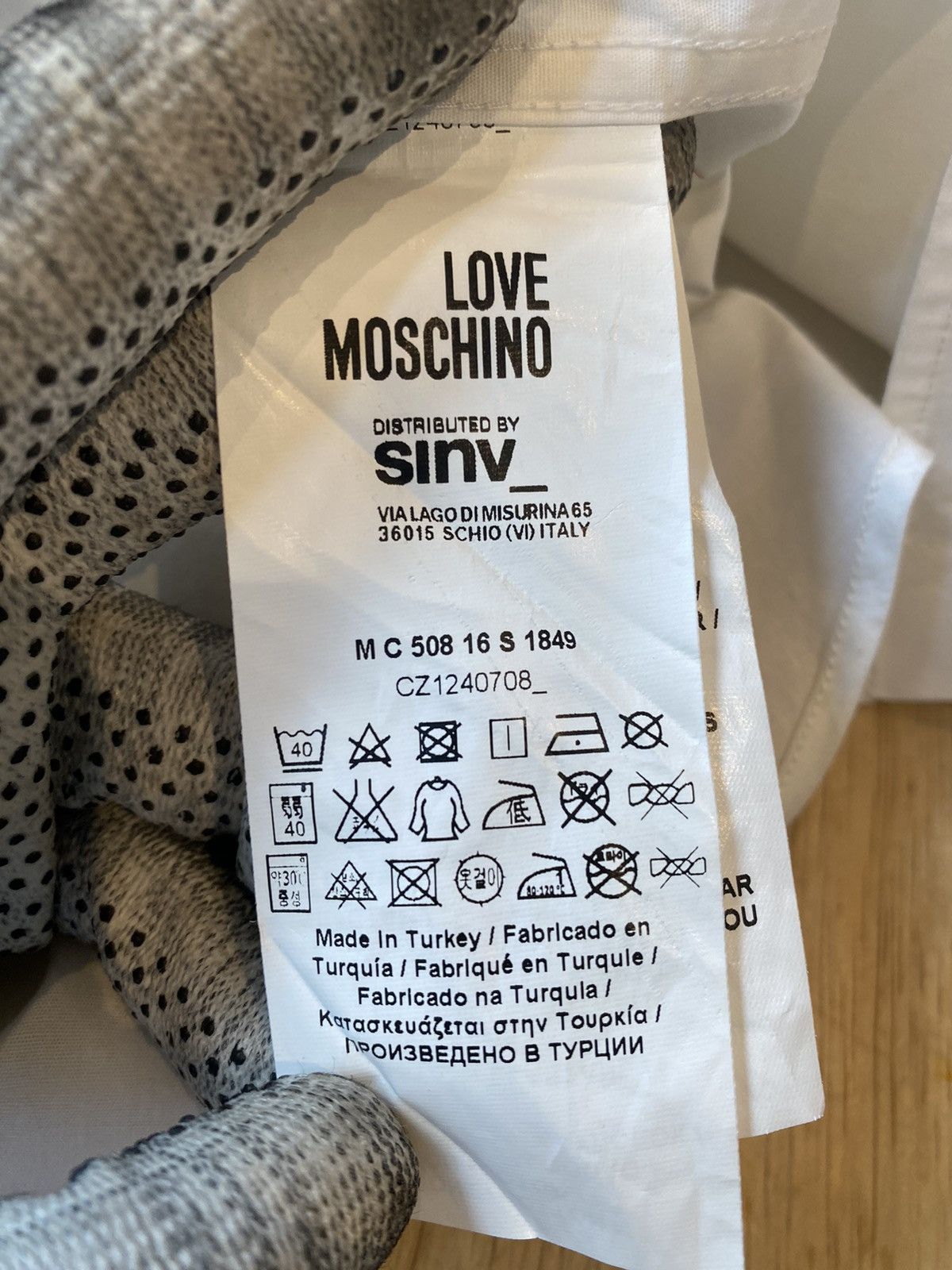 Moschino Love Moschino Party Print Shirt Size S Size US S / EU 44-46 / 1 - 5 Thumbnail