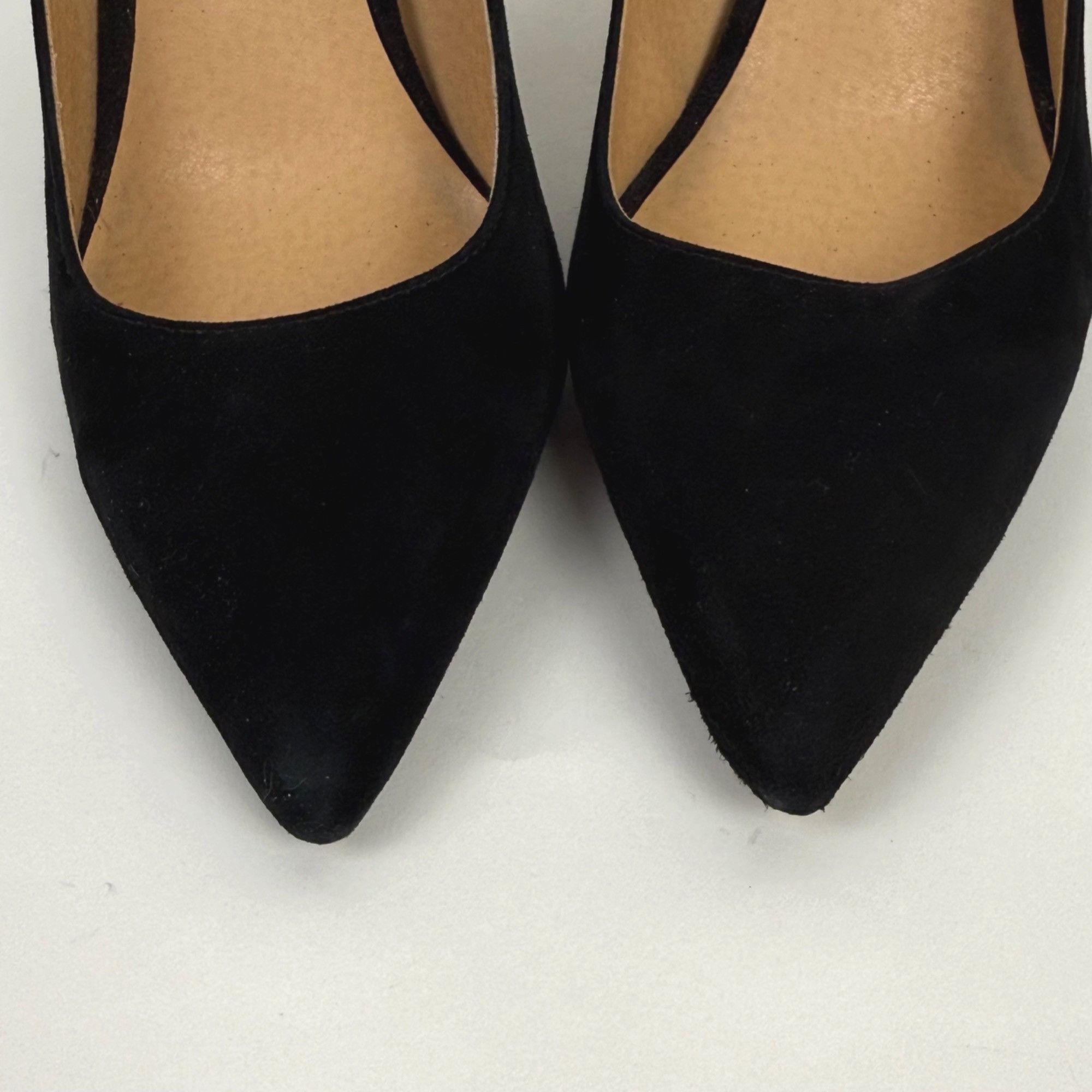 Steve Madden Steve Madden Calista Women's Black Suede Heels Pumps Block H Size US 7.5 / IT 37.5 - 3 Thumbnail