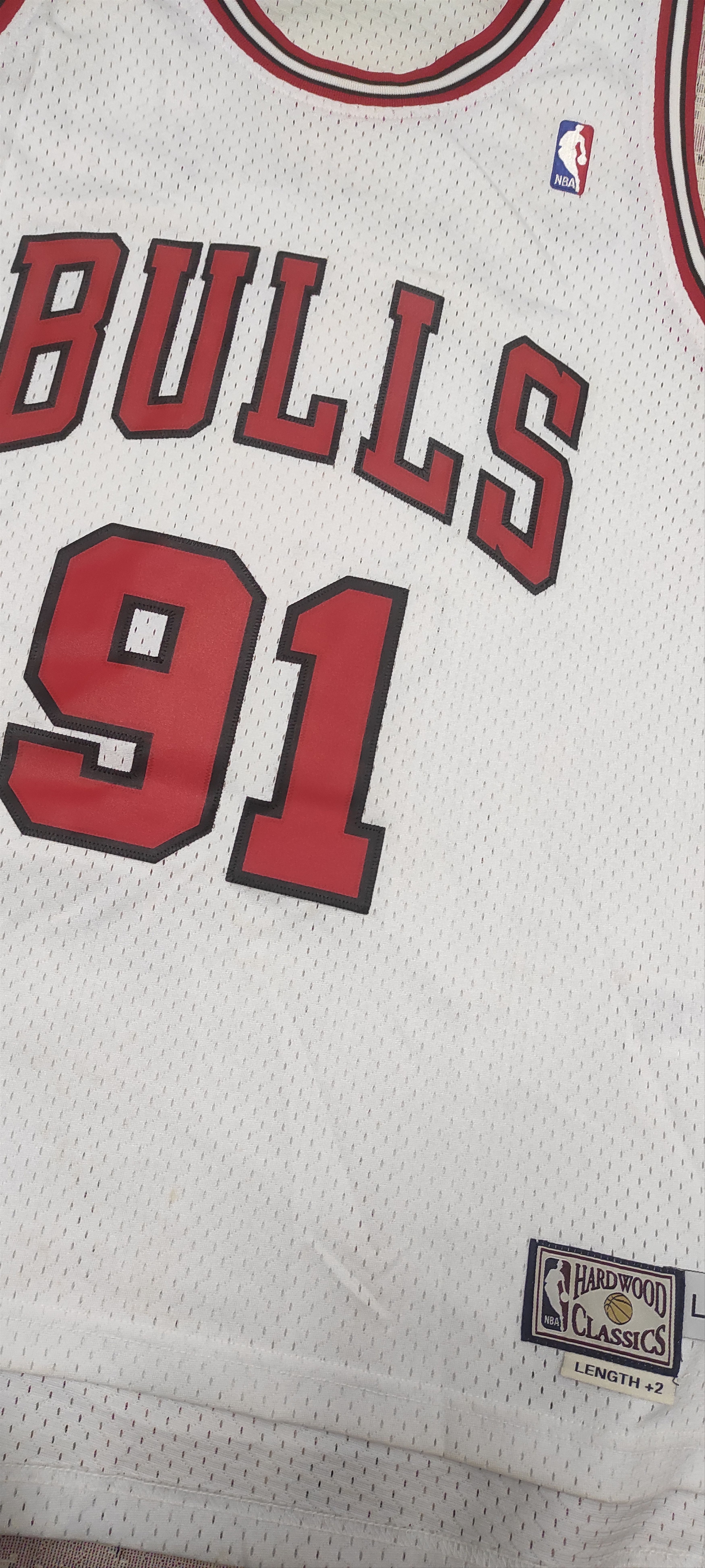 Adidas Dennis Rodman Chicago Bulls NBA Basketball Size US L / EU 52-54 / 3 - 2 Thumbnail