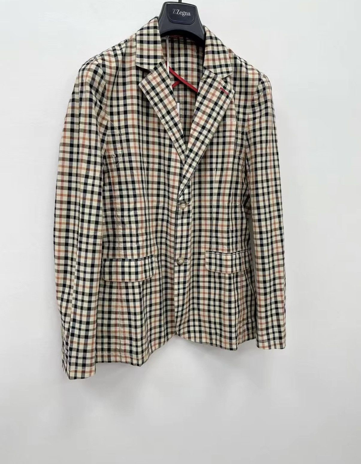 DAKS DAKS 100% Cotton Casual Blazer J30 Size US S / EU 44-46 / 1 - 1 Thumbnail