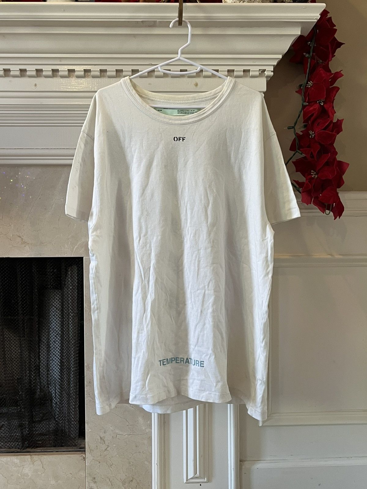 Off-White Off-White classic white T-shirt w graphic back Size US M / EU 48-50 / 2 - 1 Thumbnail