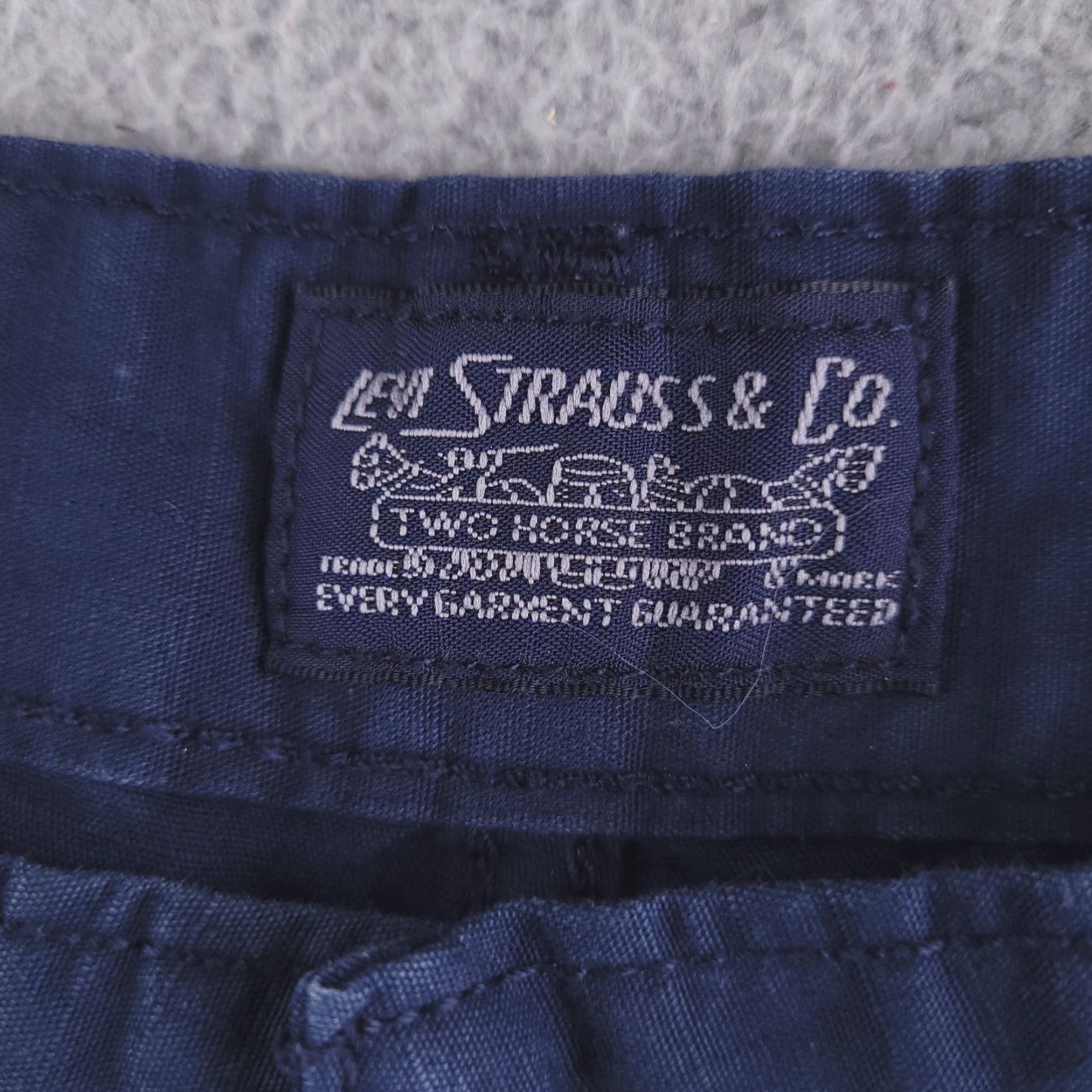 Levi's Levi's Shorts Mens 36 Blue Ripstop Cargo Utility navy Cargo Shorts Blue 36 Men Regular Navy Mens Size US 36 / EU 52 - 2 Thumbnail