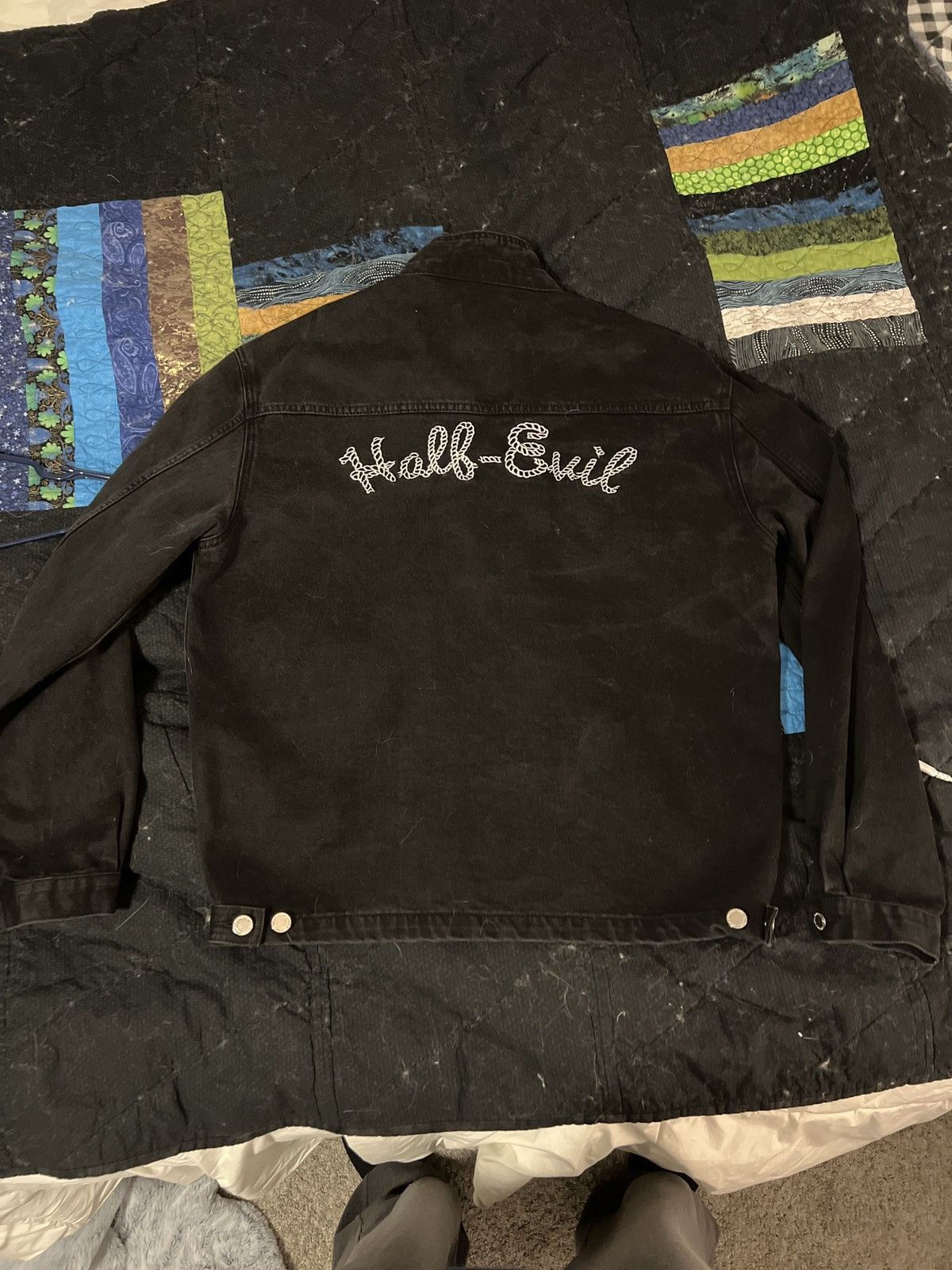 Half Evil Half evil denim jacket Size US XL / EU 56 / 4 - 2 Thumbnail