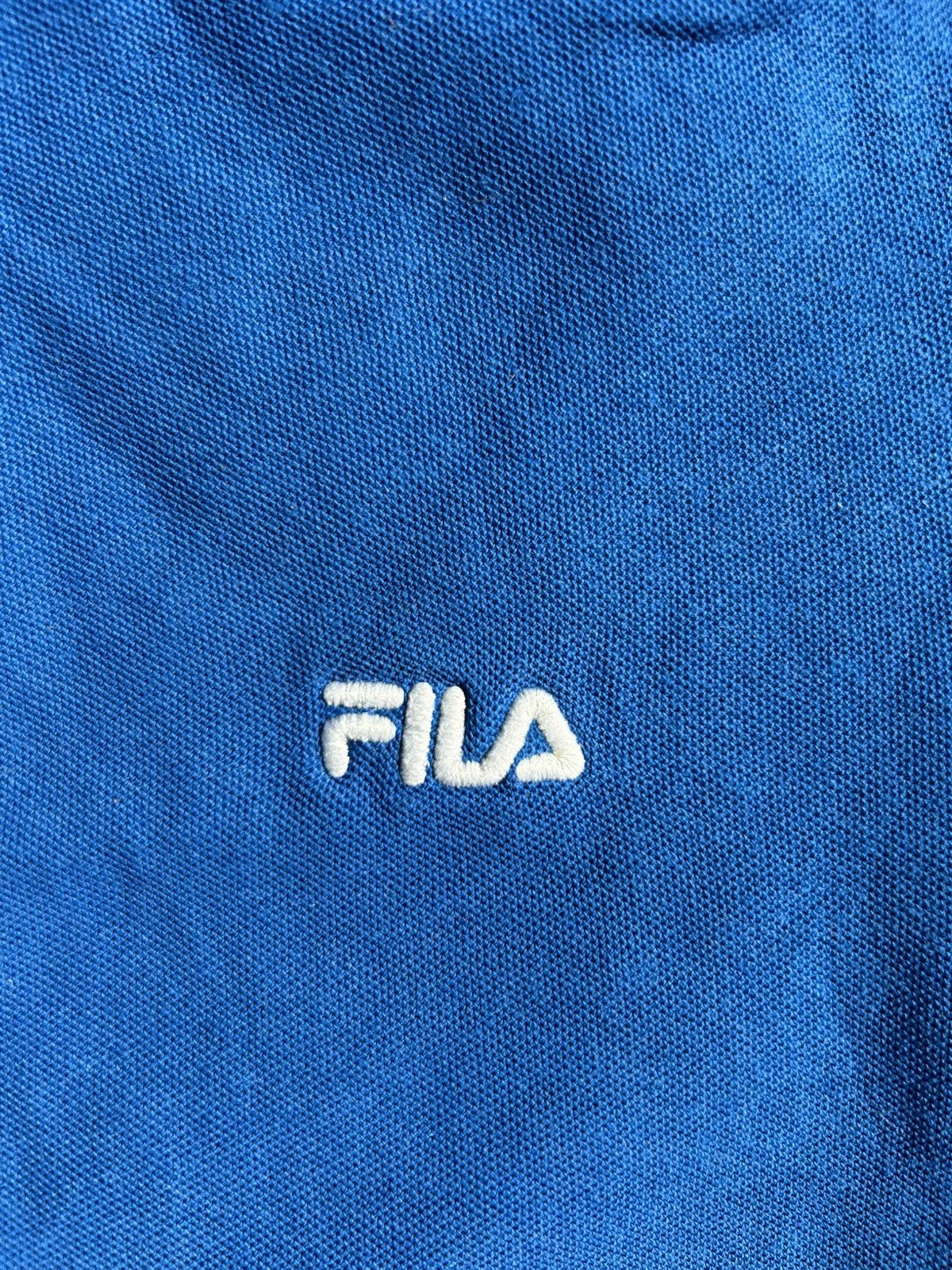 Fila Fila Women Polo Shirt T-Shirt Button Up Blue Classic Size M Size M / US 6-8 / IT 42-44 - 5 Thumbnail