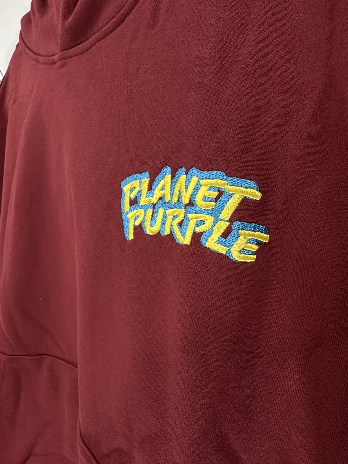 Other Planet Purple Varsity FYR Hoodie 2XL Red Size US XXL / EU 58 / 5 - 7 Thumbnail