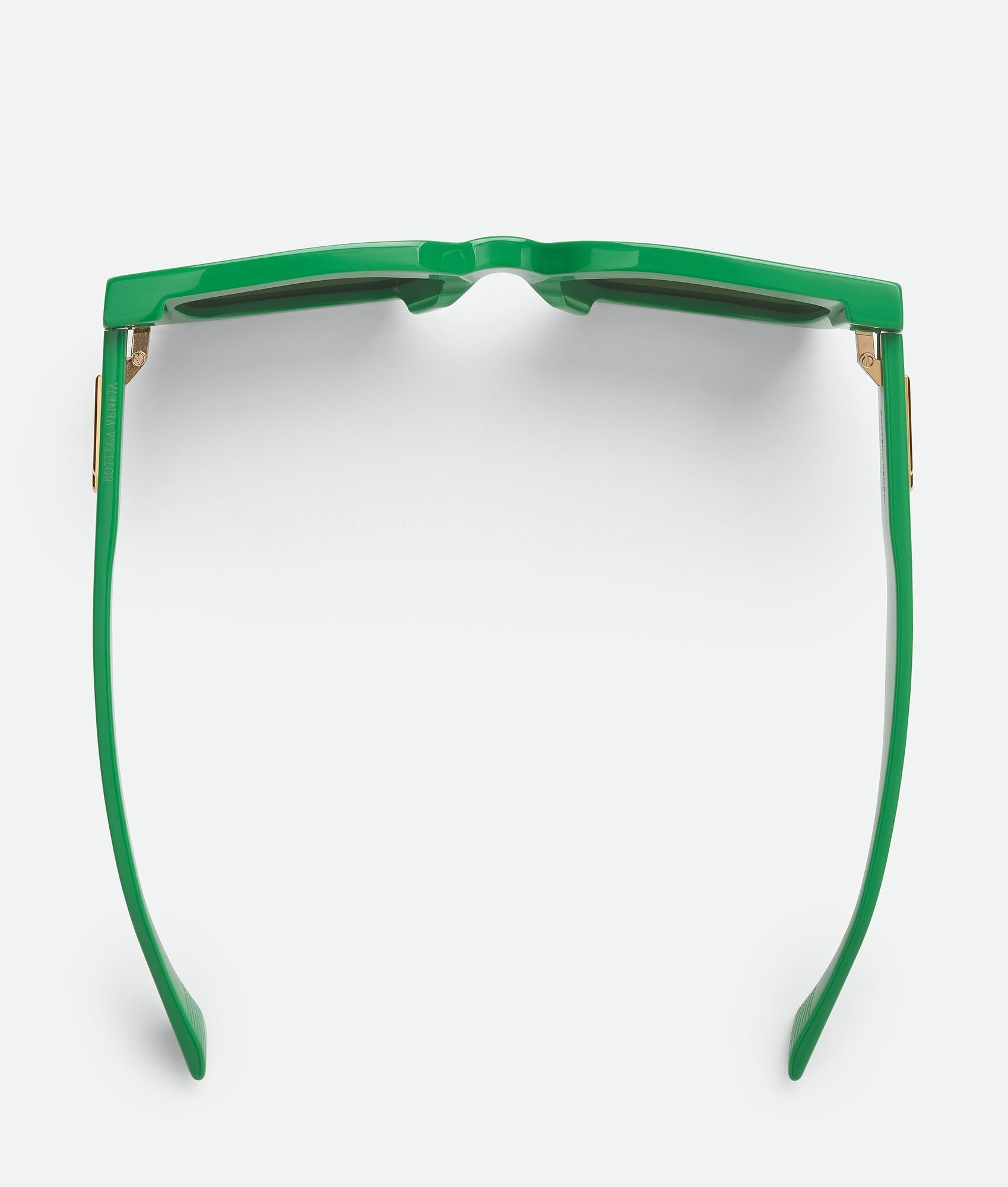 Bottega Veneta o1n1vont0525 Size: OS / Classic Square Sunglasses in Green Size ONE SIZE - 4 Thumbnail