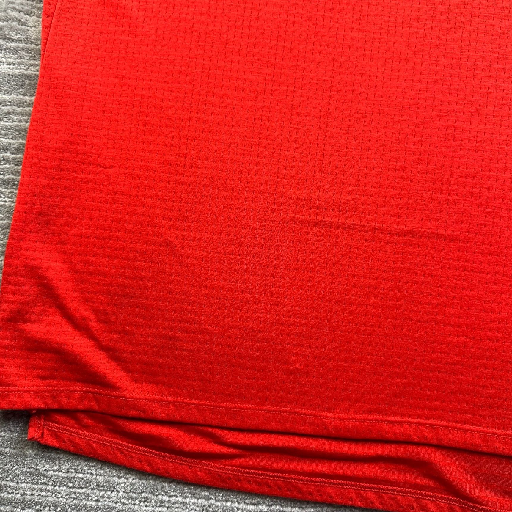 Nike Nike Shirt Mens Large Red Dri-Fit Running Marathon Gym Rise 365 Size US L / EU 52-54 / 3 - 4 Thumbnail