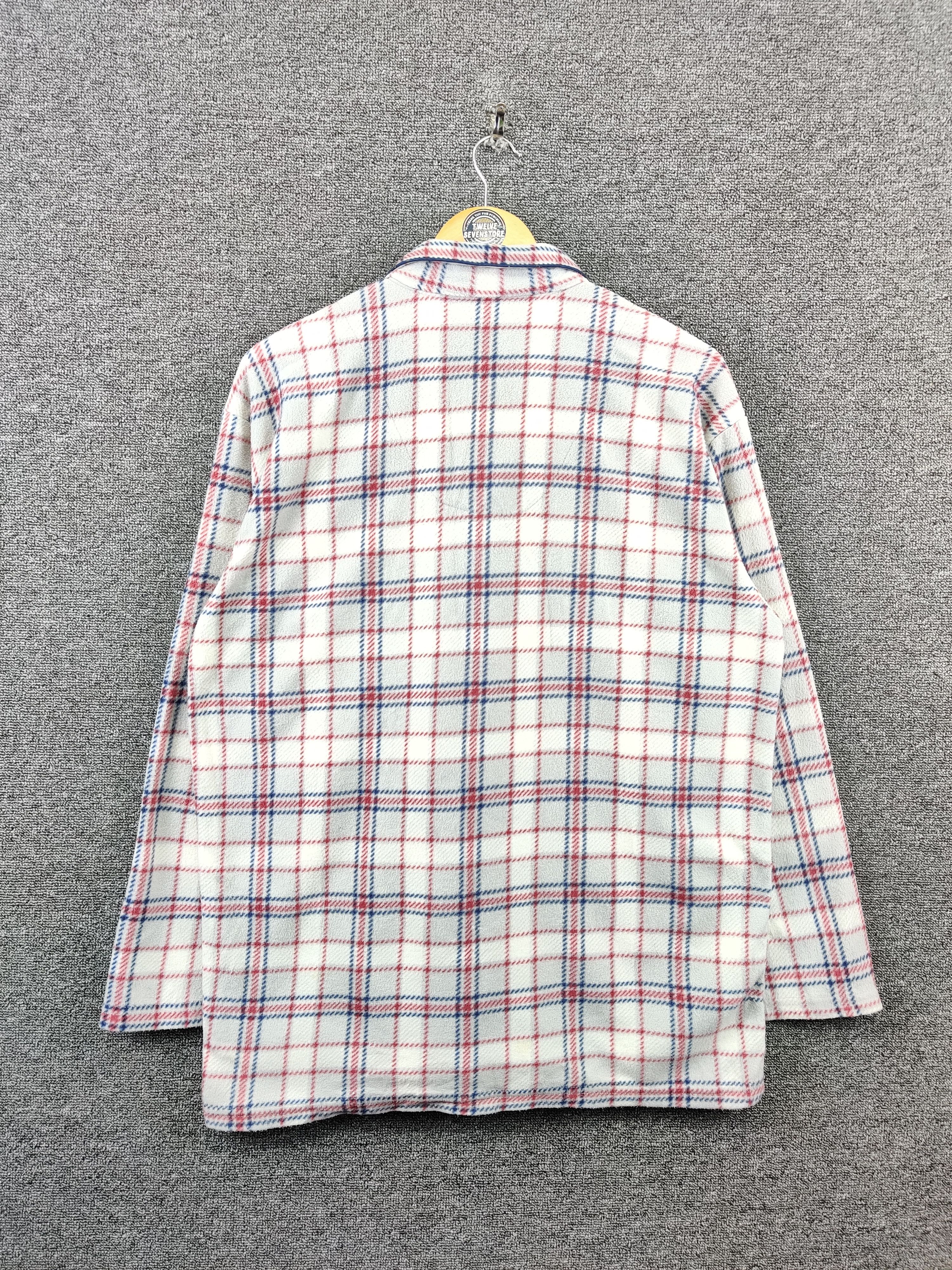 Edwin Vintage Edwin Fleece Flannel Shirt Button Ups Shirt Size US L / EU 52-54 / 3 - 6 Thumbnail