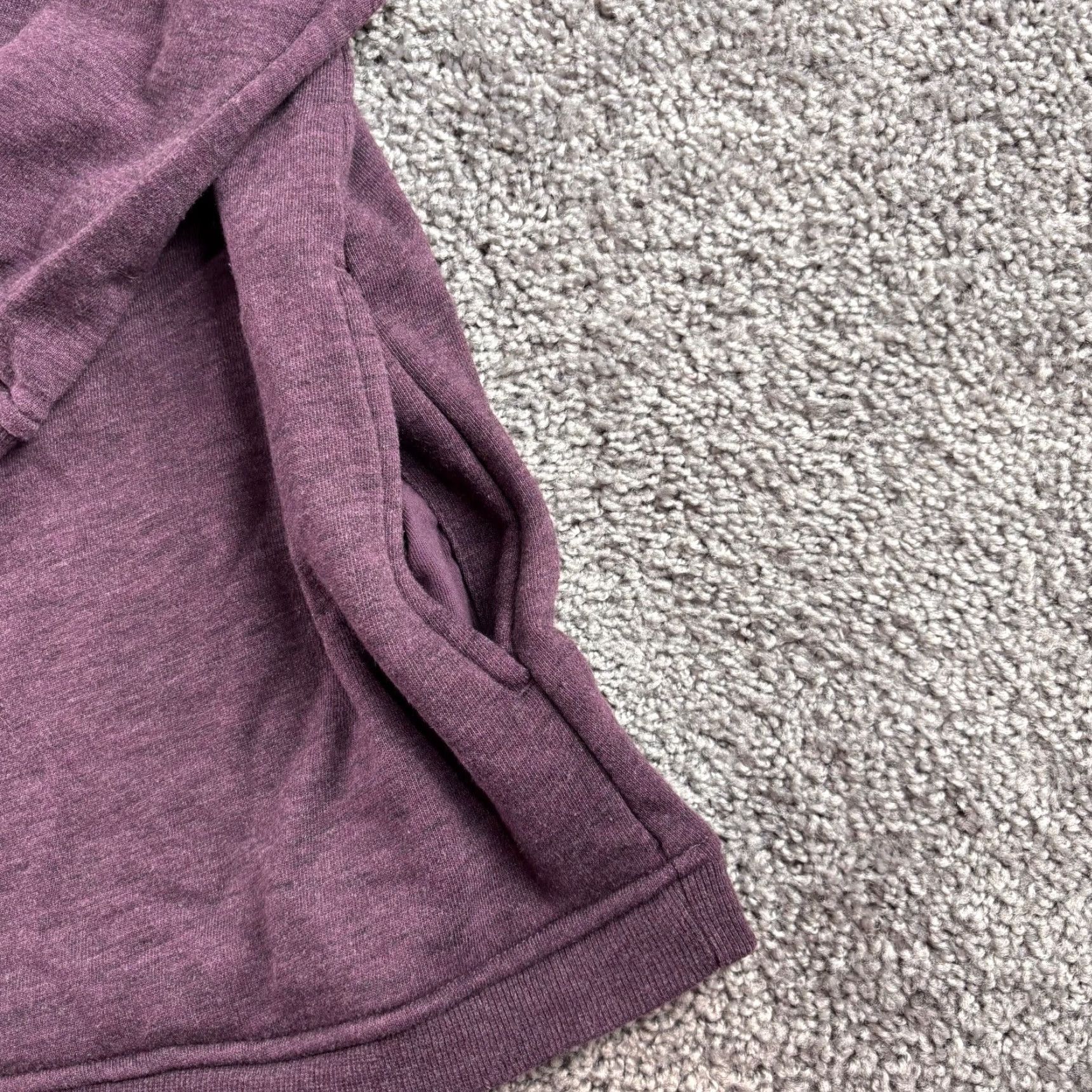 Duluth Trading Company Duluth Trading Hoodie Womens M Purple Cotton Blend Cozy Sweatshirt Size M / US 6-8 / IT 42-44 - 3 Thumbnail