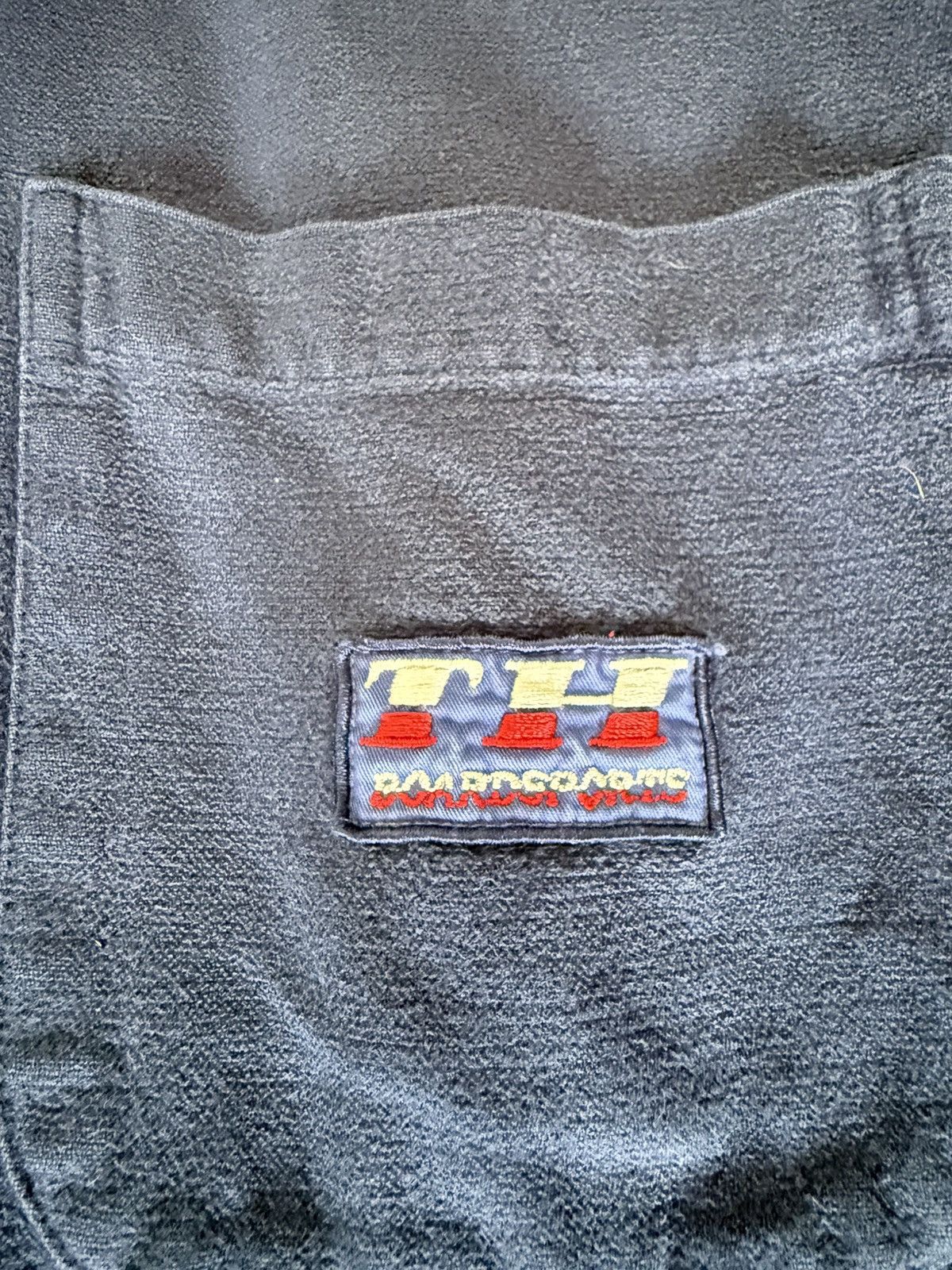 Tommy Hilfiger Vintage 90s Tommy Hilfiger Boardsports Shirt Heavyweight Size US L / EU 52-54 / 3 - 3 Thumbnail