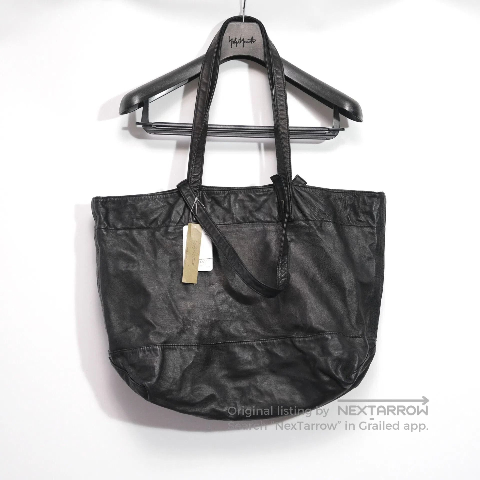 Yohji Yamamoto Yohji Yamamoto Horse Leather Bag. Size ONE SIZE - 2 Thumbnail