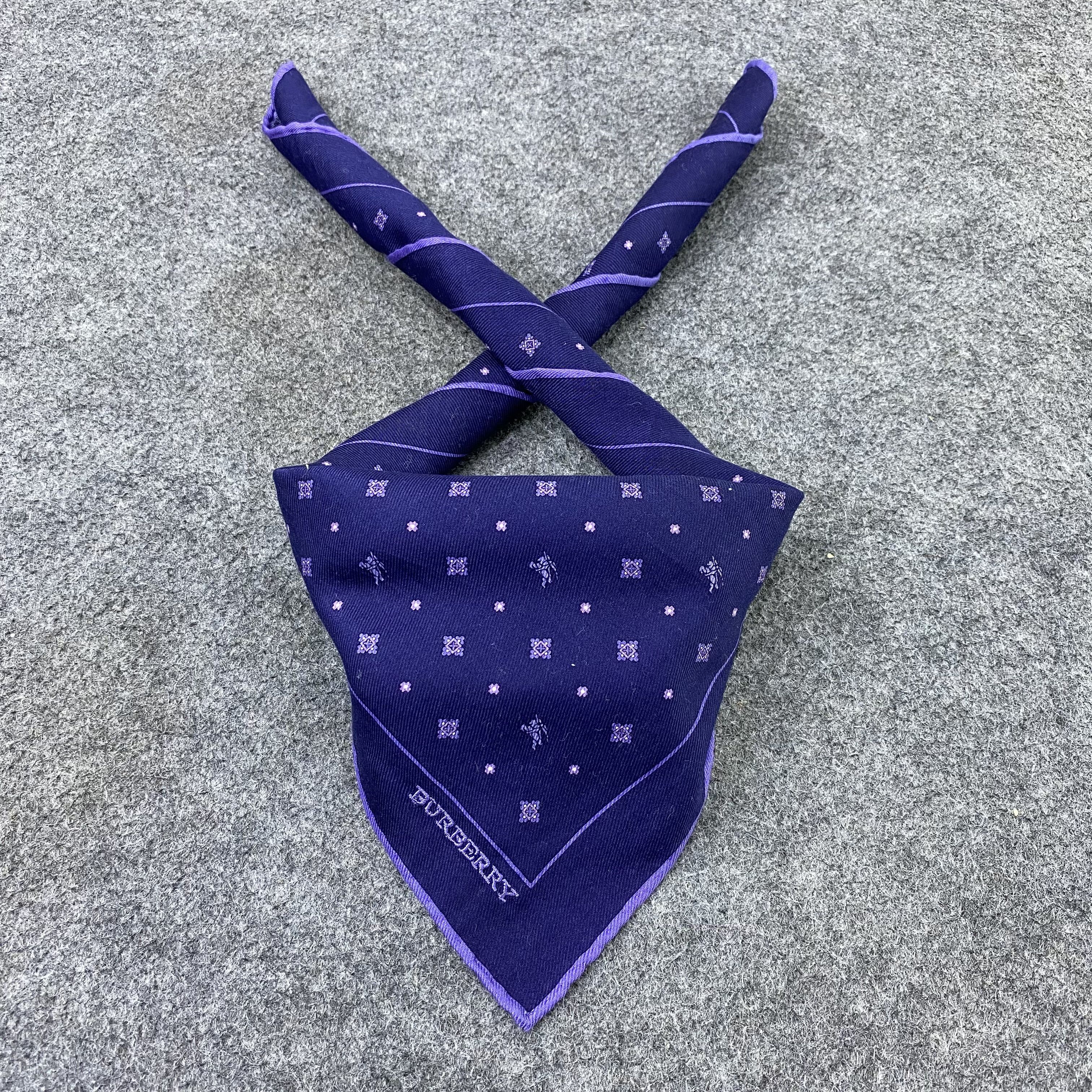 Burberry Burberry Handkerchief Neckerchief Bandana-B1699 Size ONE SIZE - 2 Thumbnail