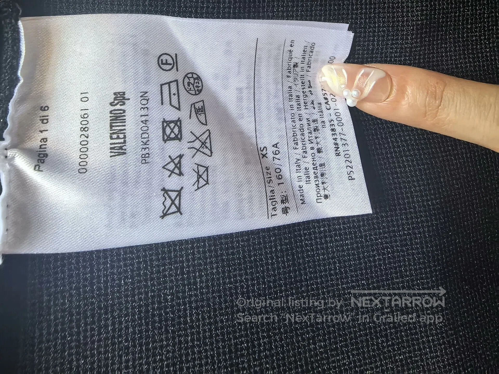 Valentino Valentino Black Dress XS. Size US XS / EU 42 / 0 - 2 Thumbnail