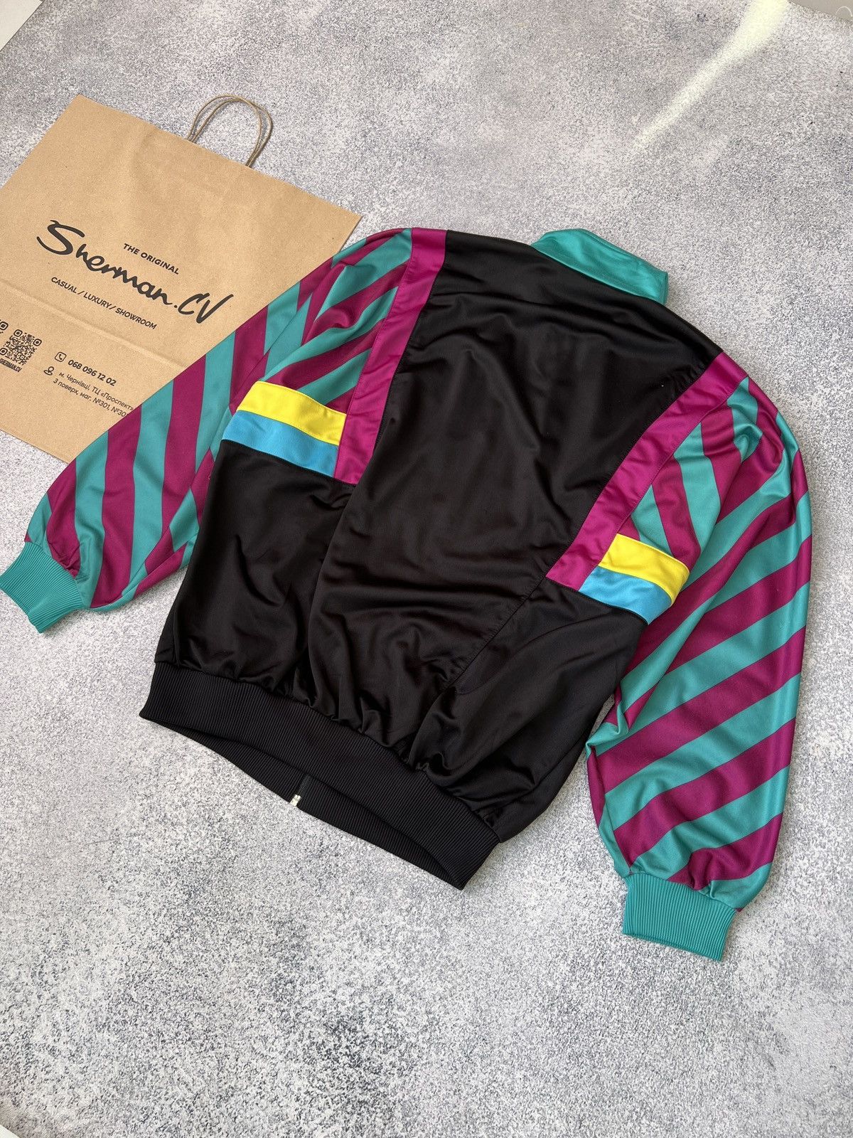 Adidas × Vintage Vintage Adidas Champion 90-s style zip sweatshirt Size US L / EU 52-54 / 3 - 10 Thumbnail