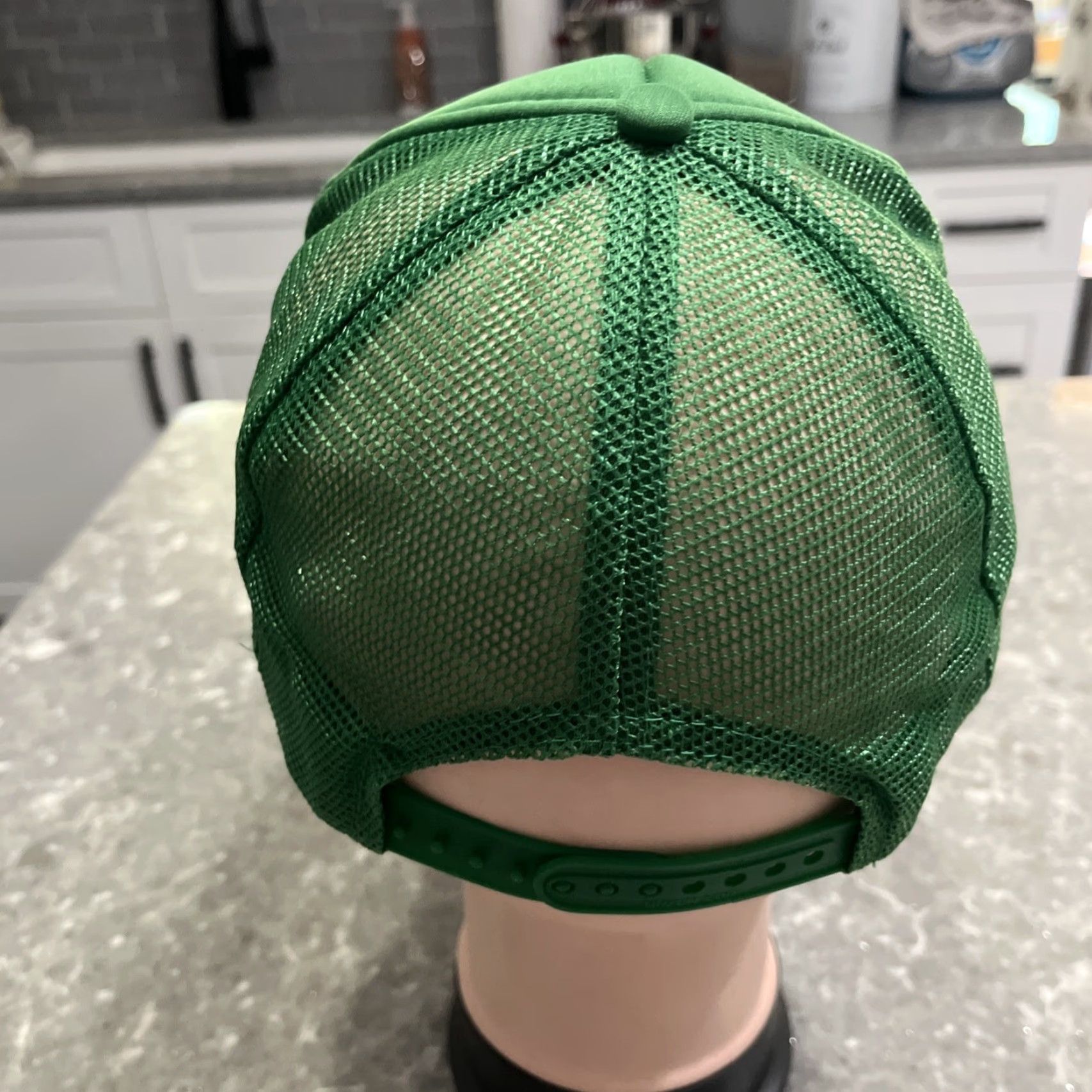 John Deere John Deere Trucker Hat San Sun White Adjustable Snap Back Green Cap Look Trucker Sun Sun Sun? Size ONE SIZE - 4 Thumbnail