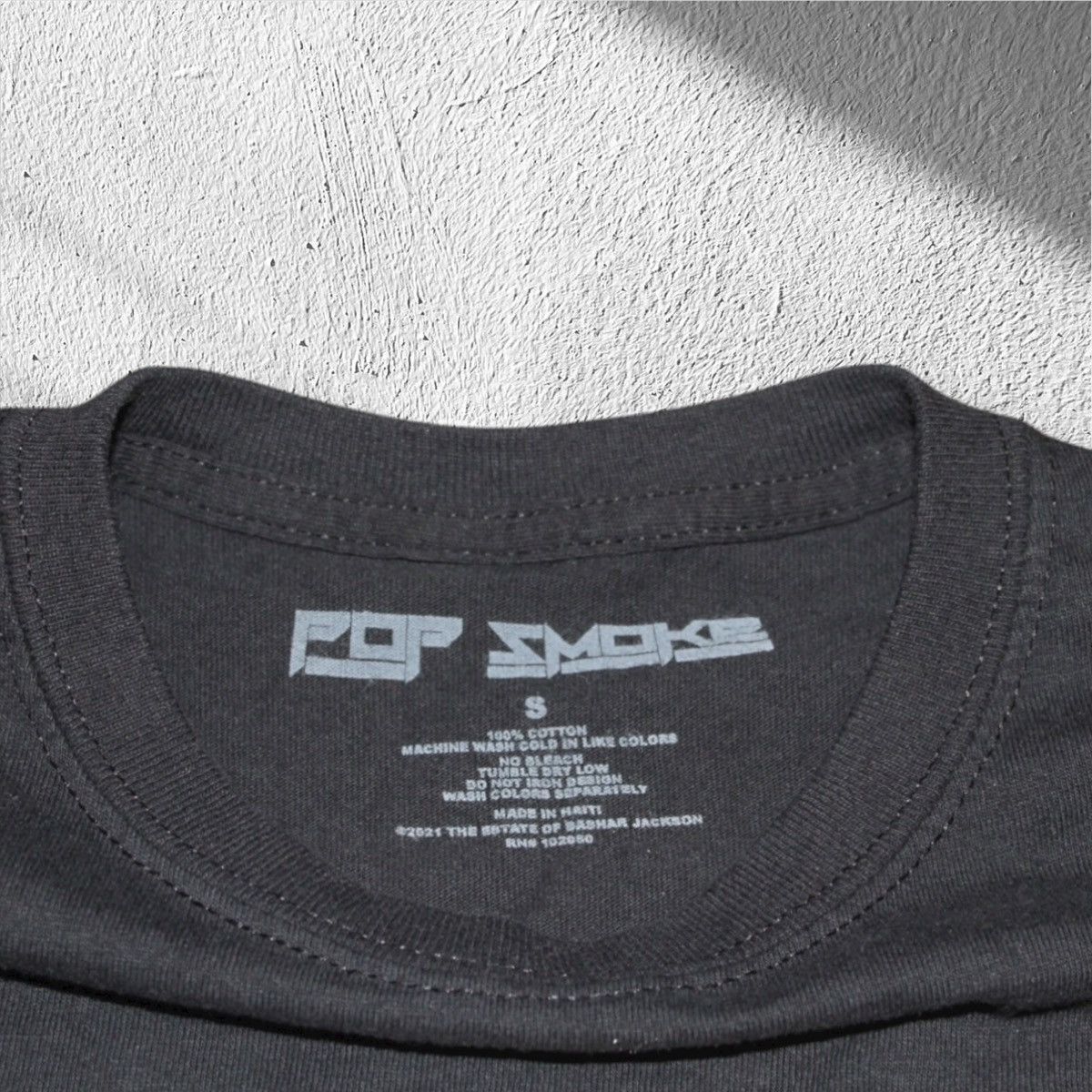 Rap Tees Pop Smoke Meet The Woo Rap Graphic T-Shirt Small Streetwear Size US S / EU 44-46 / 1 - 3 Thumbnail