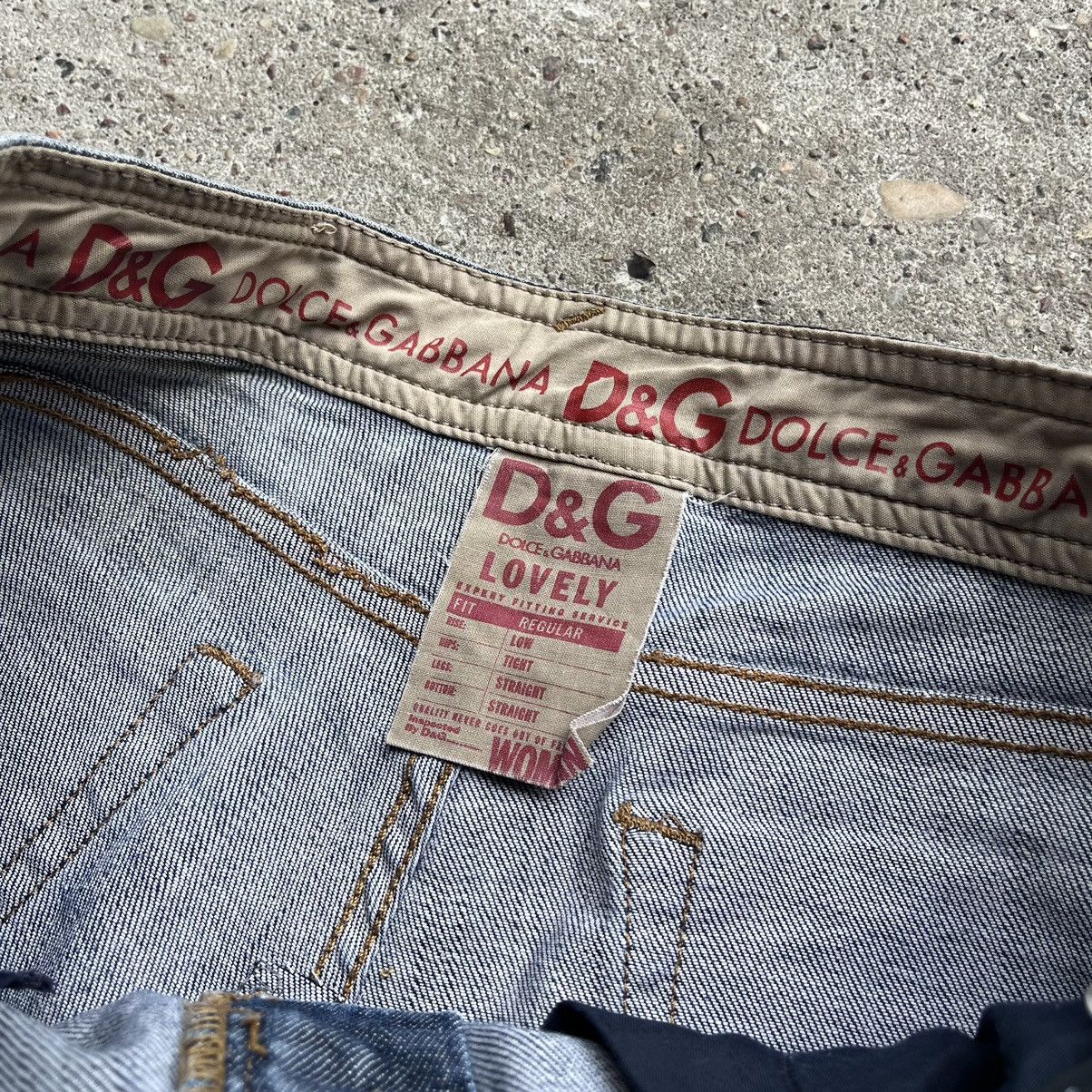 Dolce & Gabbana Dolce Gabbana Jeans Mini Skirt Size 26 Size 25" / US 0 / IT 36 - 6 Thumbnail
