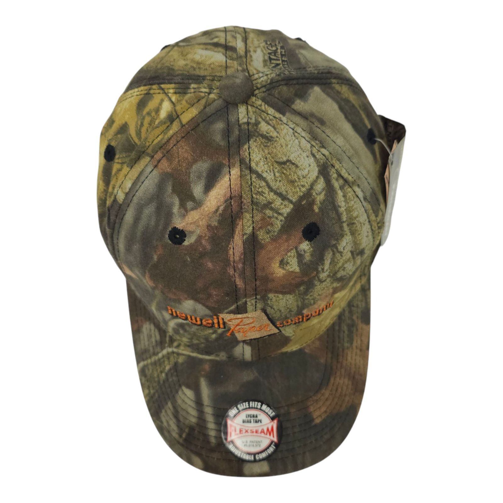 Other Advantage Timber Camo Flexseam L/XL Cap Newell Paper Trucker Size ONE SIZE - 6 Thumbnail