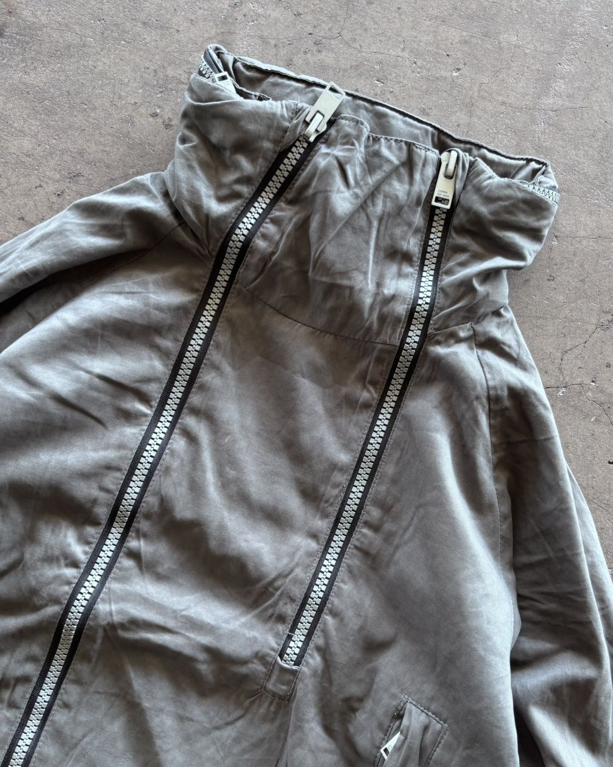 Codes Combine Codes Combine For Men Grey Assymetrical Jacket Size US M / EU 48-50 / 2 - 3 Thumbnail