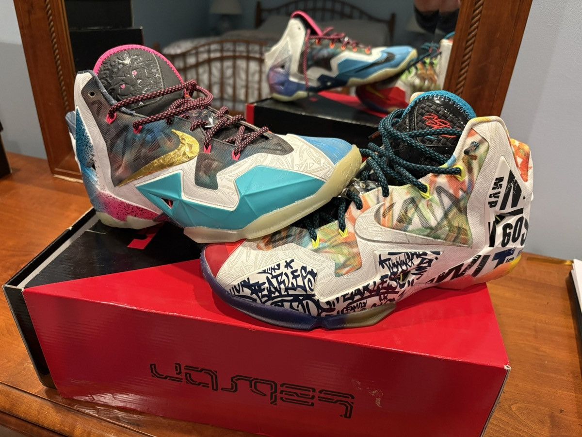 Nike Size 11 - Nike LeBron 11 Premium What The LeBron Size US 11 / EU 44 - 2 Thumbnail