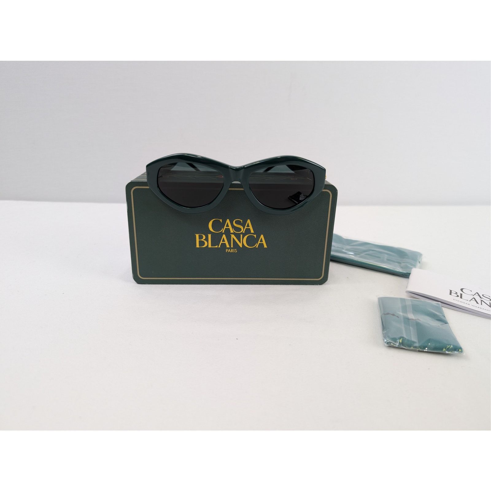 Casablanca o1rshd1 Size: OS / Stainless Steel Square Metal Sunglasses Size ONE SIZE - 12 Thumbnail