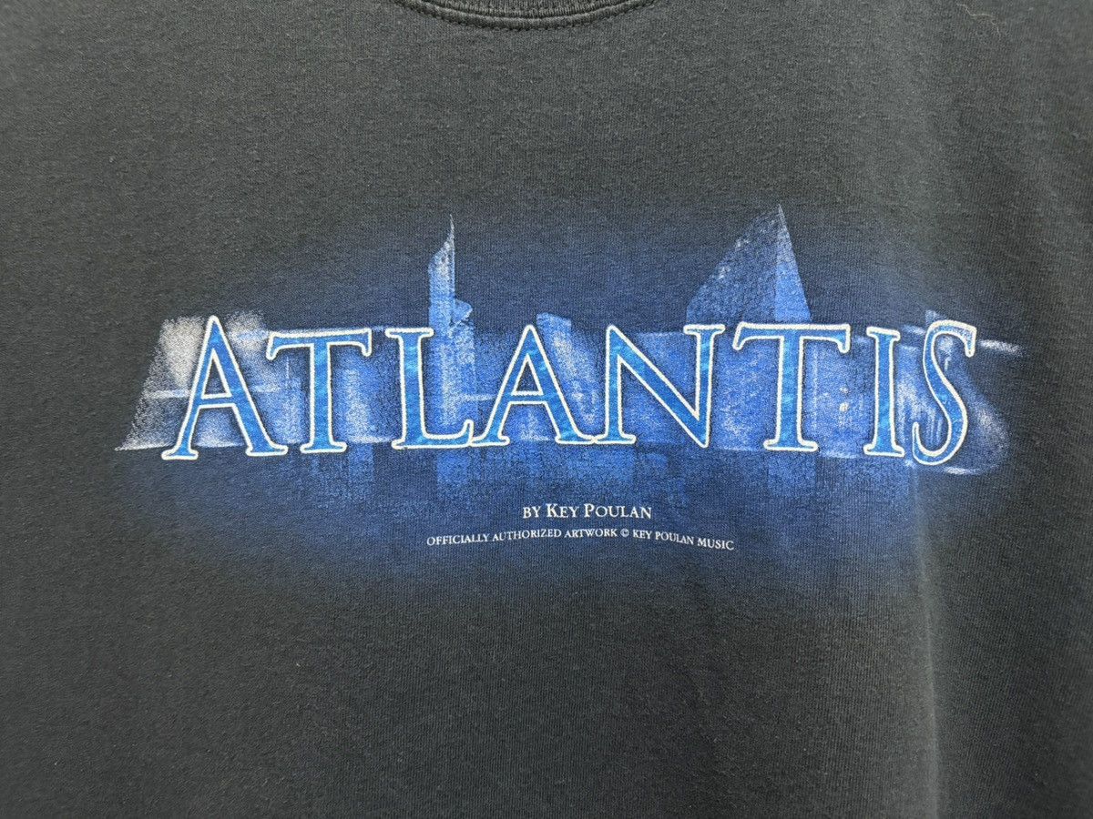 Vintage VINTAGE ATLANTIS BY KEY POULAN MUSIC SHIRT GILDAN Size US L / EU 52-54 / 3 - 5 Thumbnail