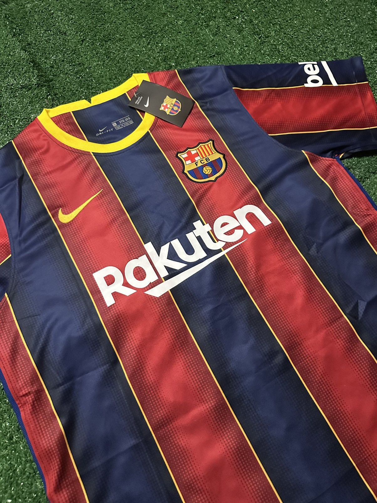 Nike FC Barcelona 2020/21 Lionel Messi Home Football Jersey