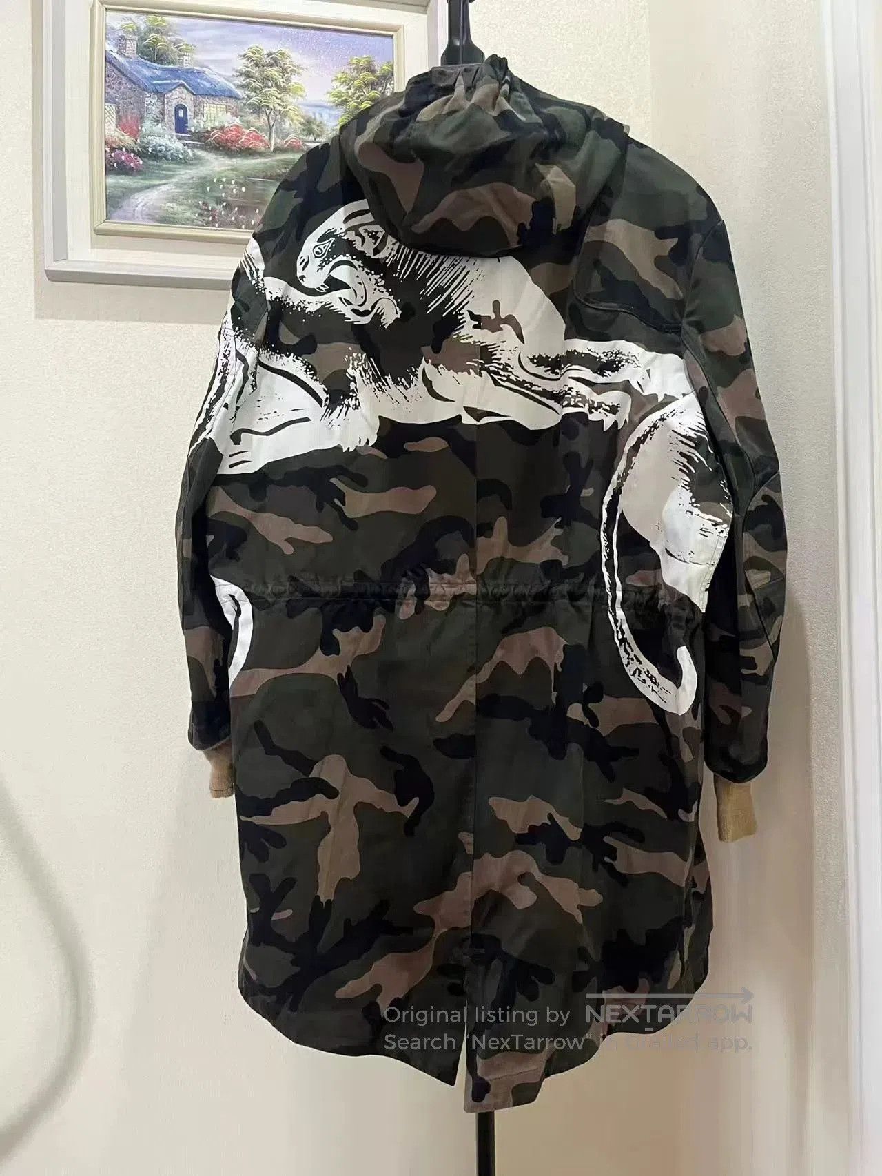 Valentino Valentino Windbreaker with Unique Camouflage Print. Size US XXL / EU 58 / 5 - 2 Thumbnail