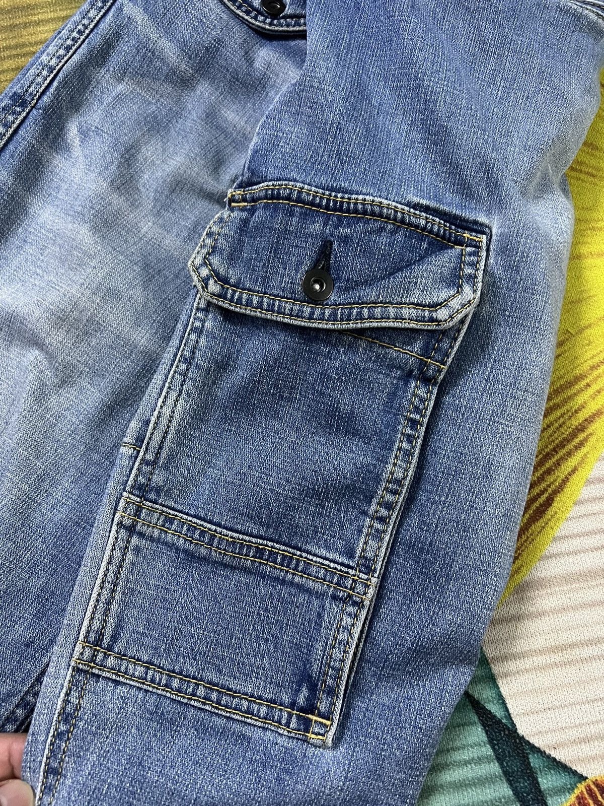 Avirex × Japanese Brand TYPE BLUE AVIREX CARGO JEANS VERY RARE Size US 30 / EU 46 - 5 Thumbnail