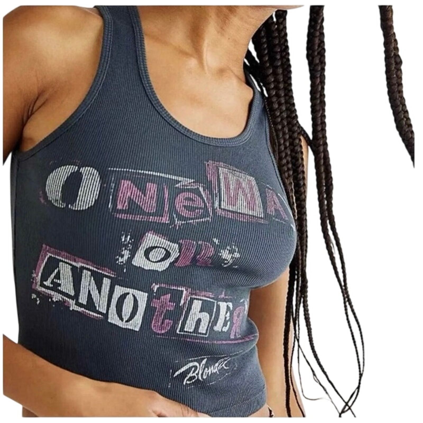 Daydreamer DAYDREAMER Blondie One Way or Another Shrunken Crop Tank XL Size XL / US 12-14 / IT 48-50 - 7 Thumbnail