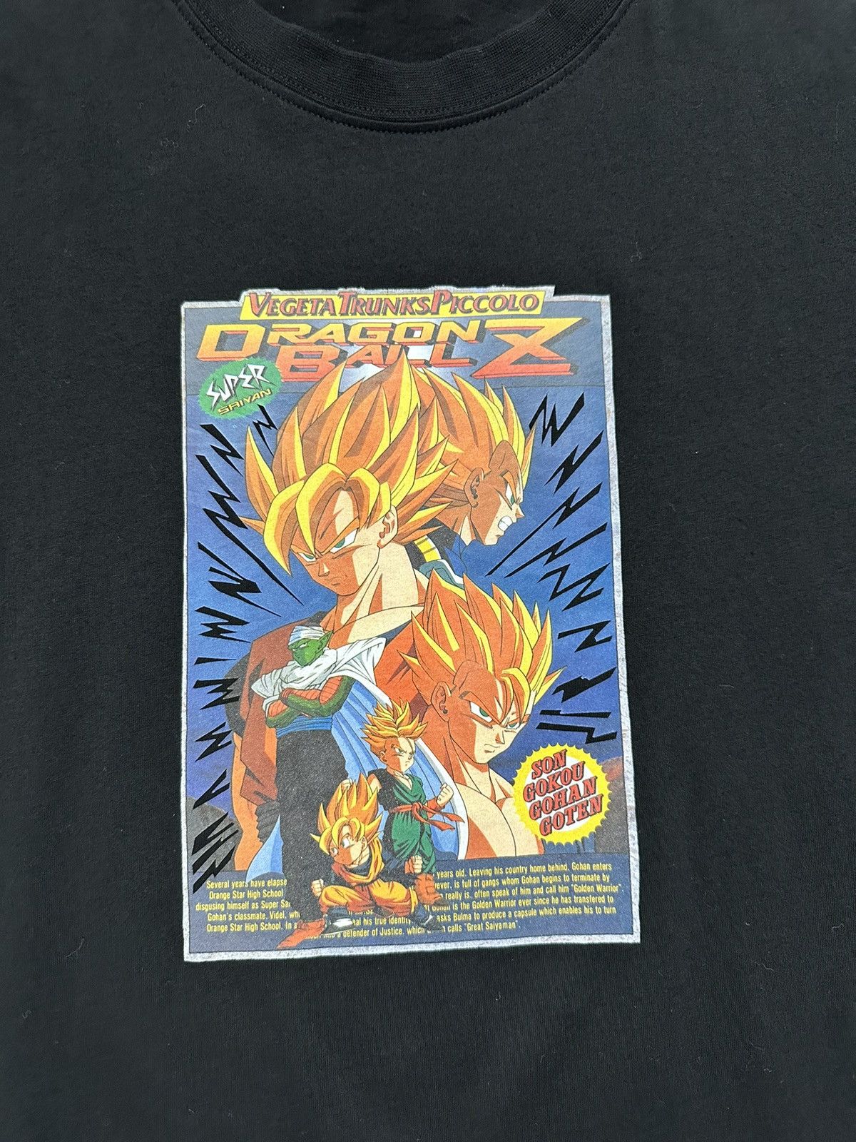 Pog vintage Dégommeur slammer Dragon Ball Z Caps Gohan Bleu C Année 90