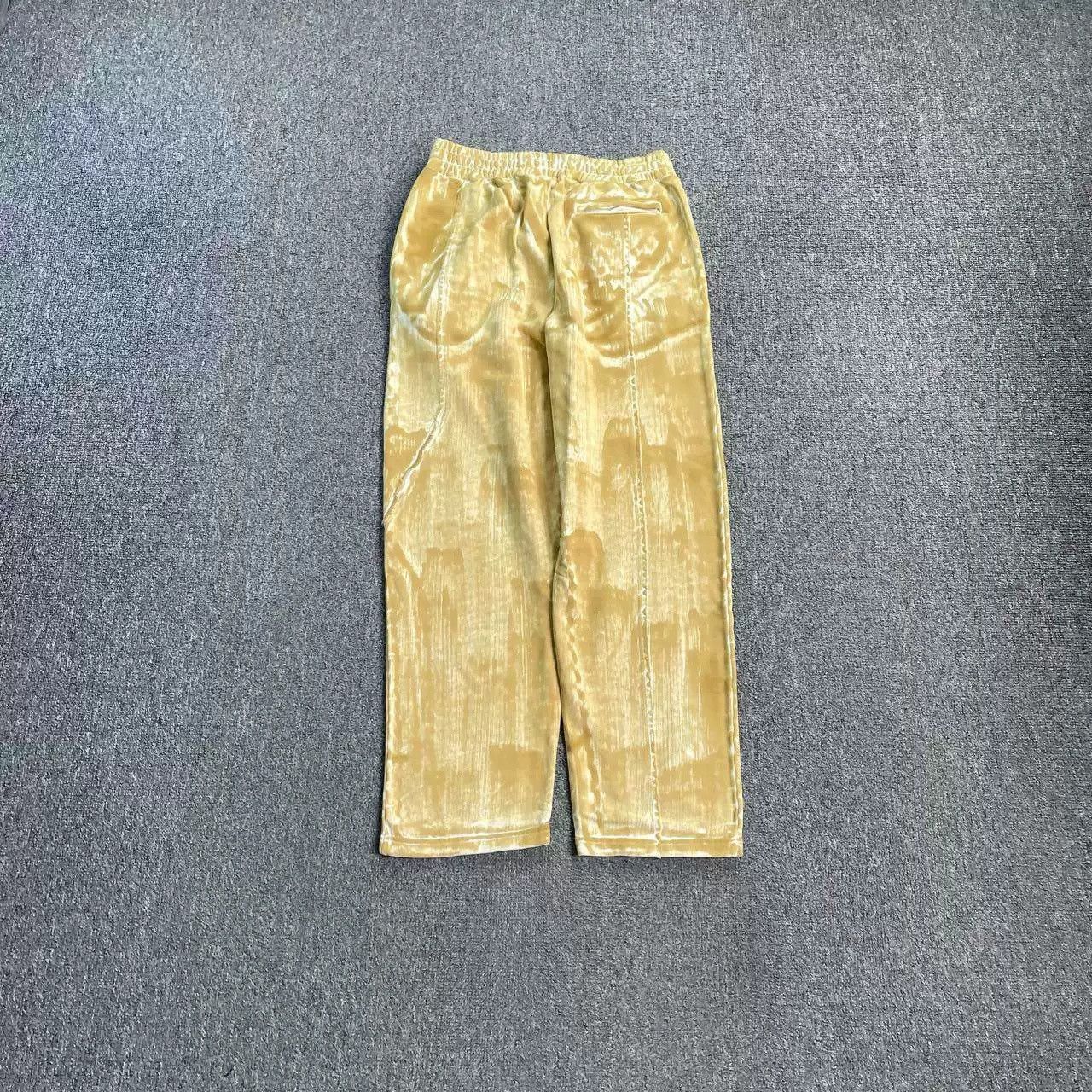 A-COLD-WALL* A-COLD-WALL Yellow Tie-Dye Sweatpants Size US 30 / EU 46 - 2 Thumbnail