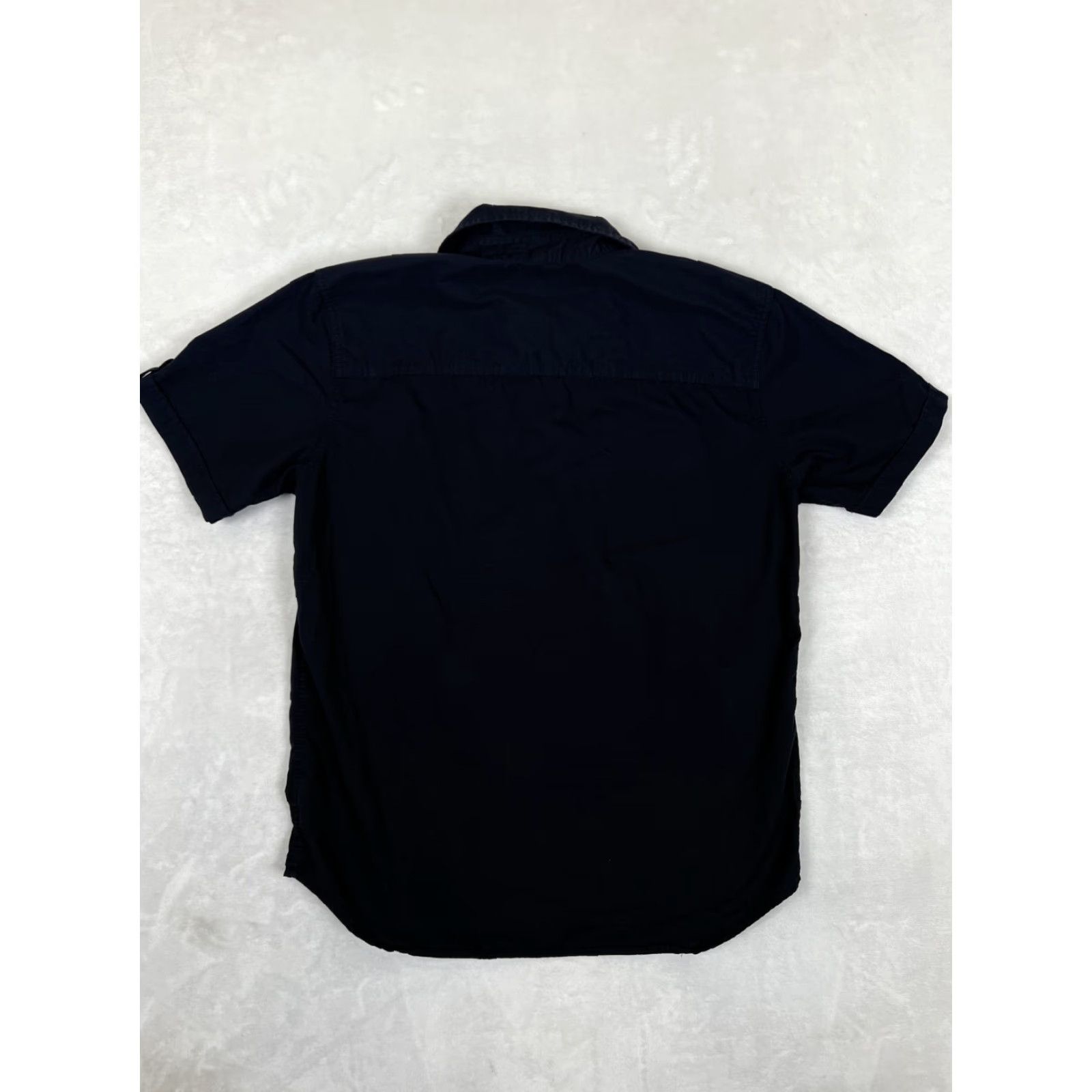 Anchor Blue Vintage Anchor Blue Shirt Mens Large Black Short Sleeve Snap Front Casual Y2K Size US L / EU 52-54 / 3 - 6 Thumbnail