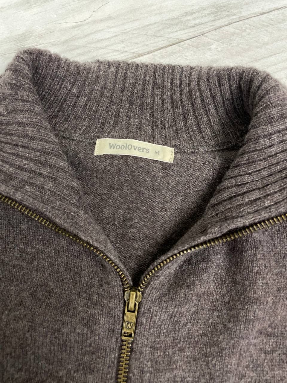 Vintage WoolOvers Sweater Full Zip Wool Knit Size US M / EU 48-50 / 2 - 3 Thumbnail