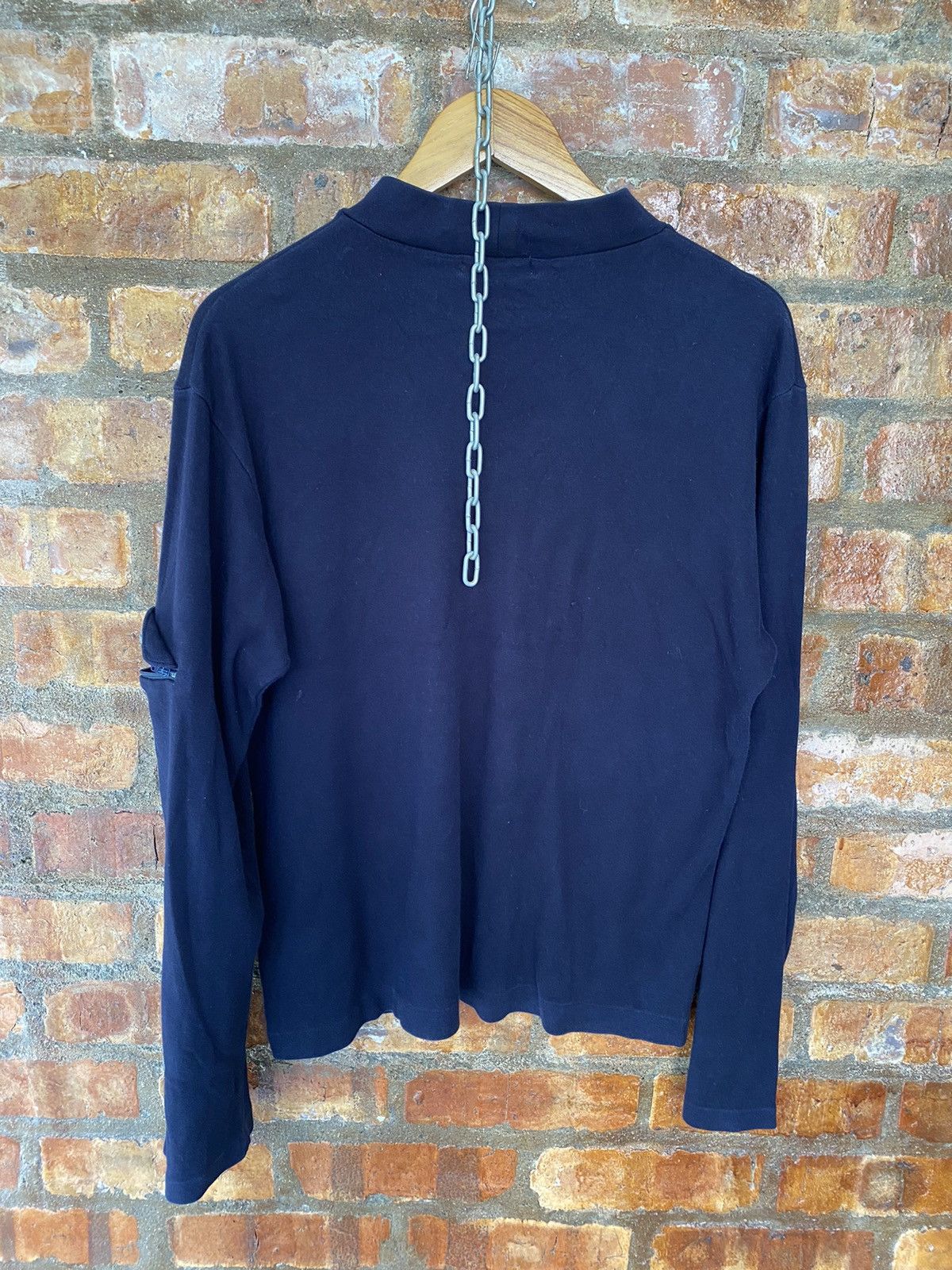 Yohji Yamamoto 90s High Neck Shoulders pocket Size US M / EU 48-50 / 2 - 7 Thumbnail