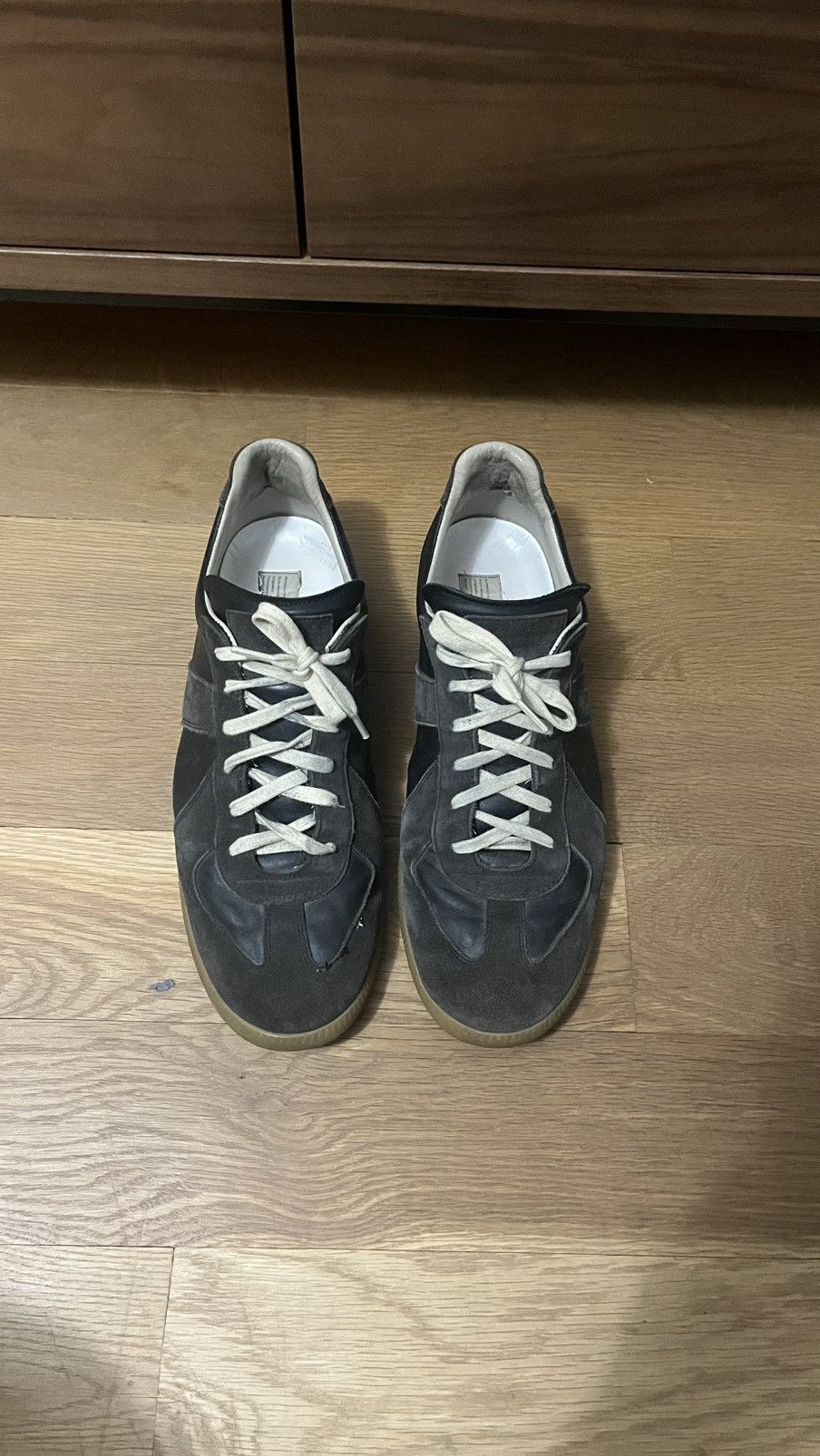 Maison Margiela Brown Maison Margiela Gats Size US 12 / EU 45 - 1 Thumbnail