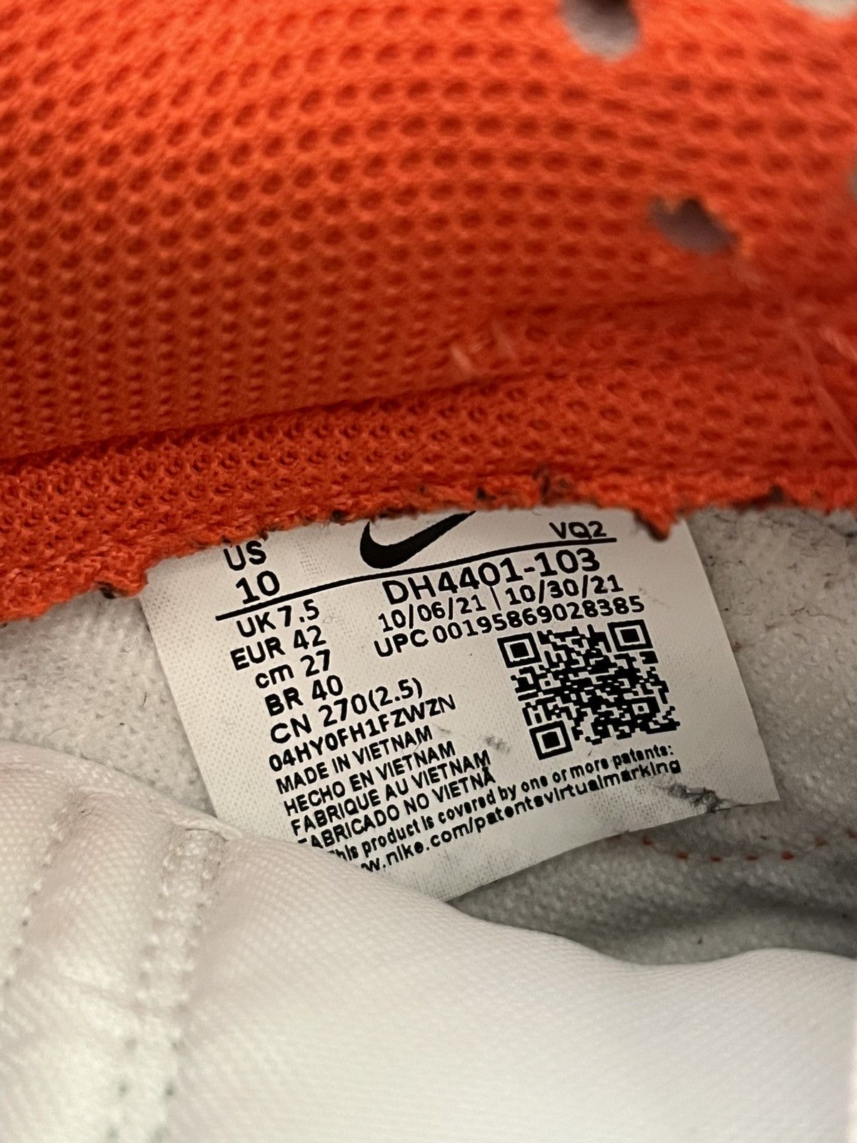 Nike Nike dunk orange paisley Size US 8.5 / EU 41-42 - 8 Thumbnail