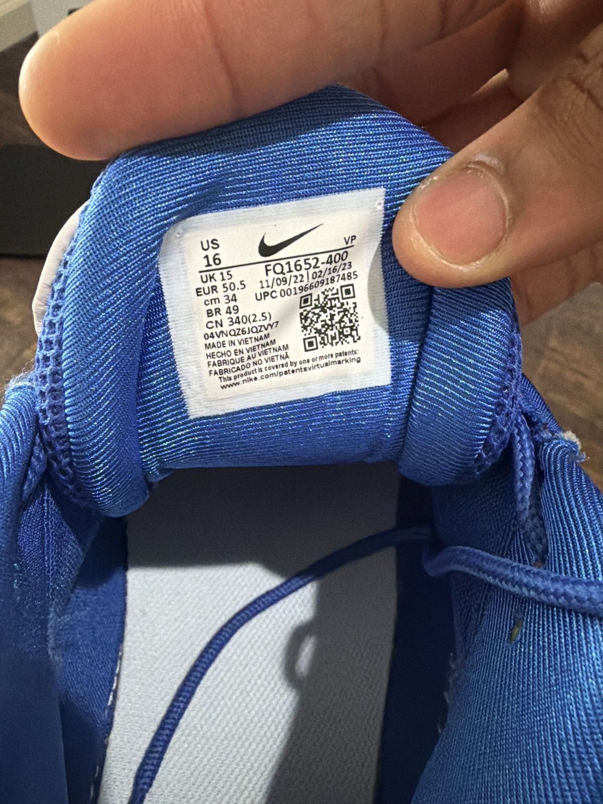 Nike Kentucky noctas Size US 15 / EU 48 - 4 Thumbnail