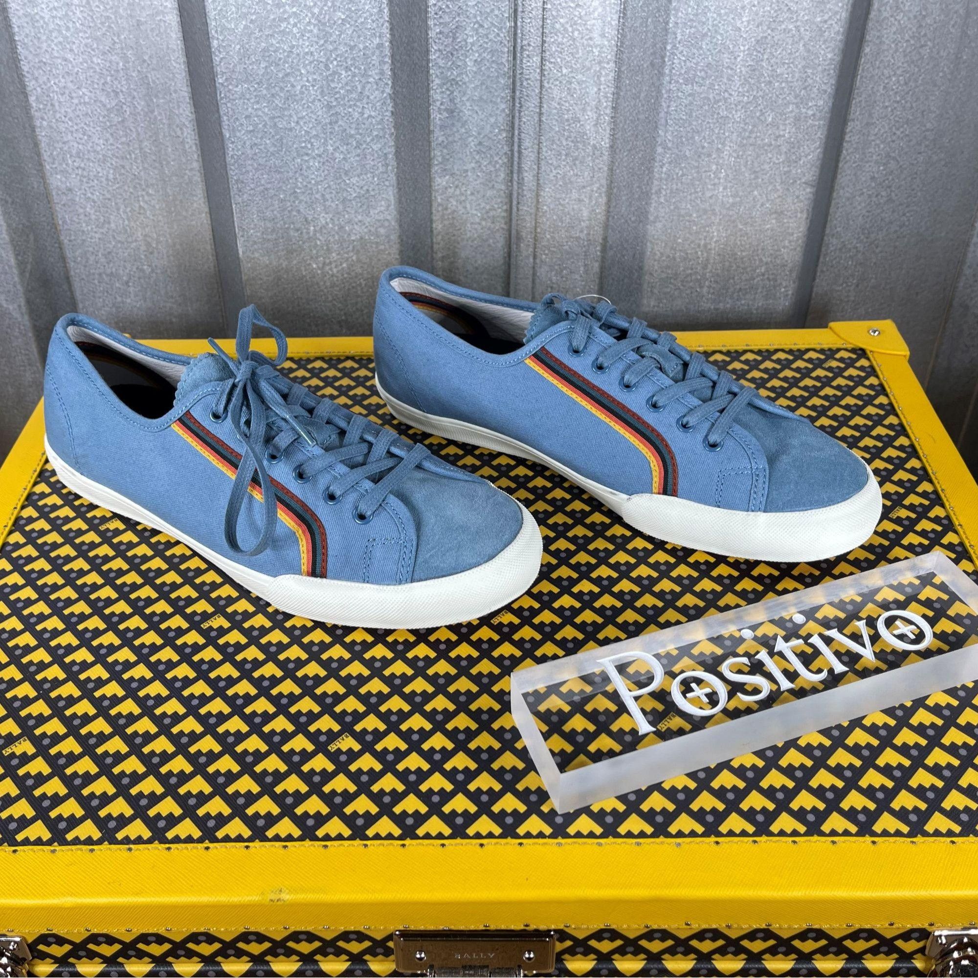 Paul Smith Paul Smith NEL05 Nelson Blue Sneakers US 9 DISPLAY Size US 9 / IT 39 - 4 Thumbnail