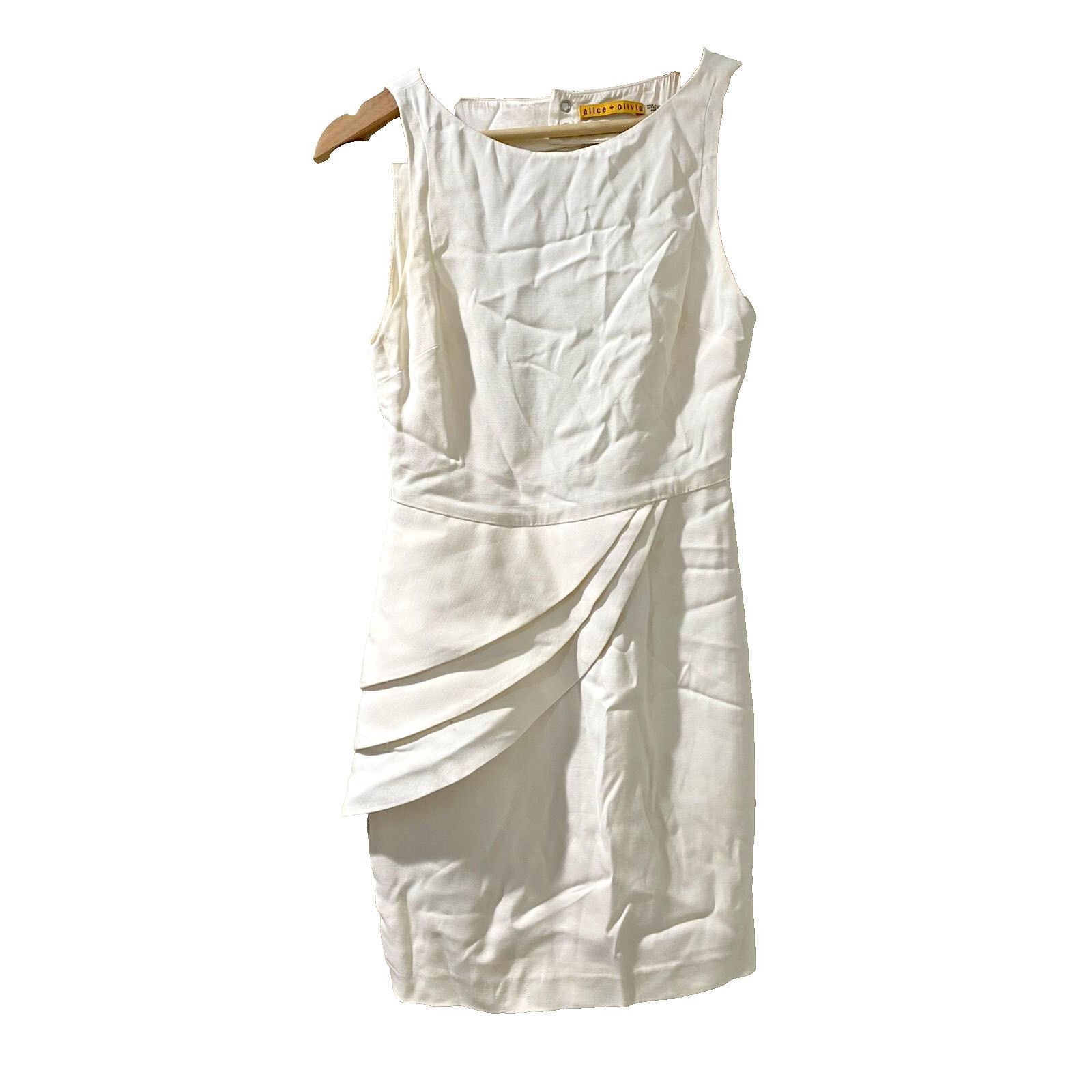 Alice + Olivia Alice + Olivia Spelling Slide Peplum Dress Size 2 A000936 Size XS / US 0-2 / IT 36-38 - 2 Thumbnail