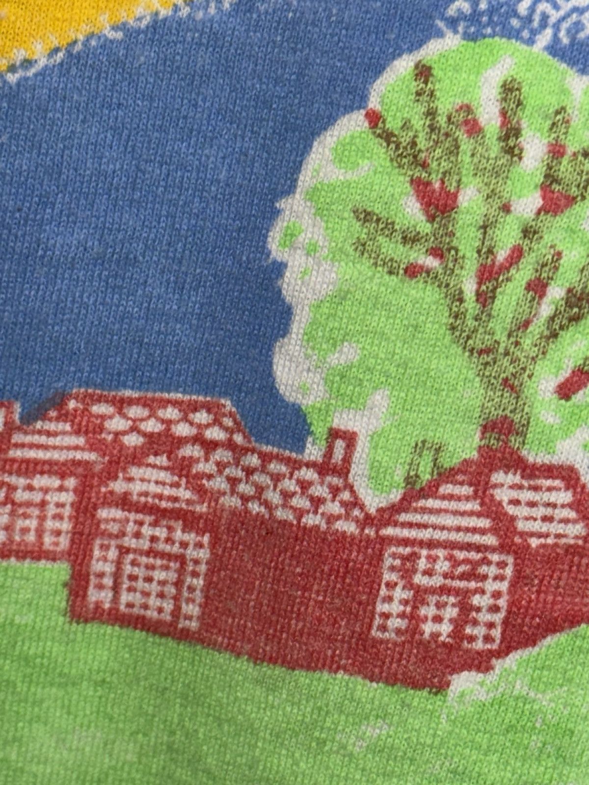 Vintage Vintage 80s NYC Substance Abuse There’s Hope to Grow V-Neck Size L / US 10 / IT 46 - 6 Thumbnail