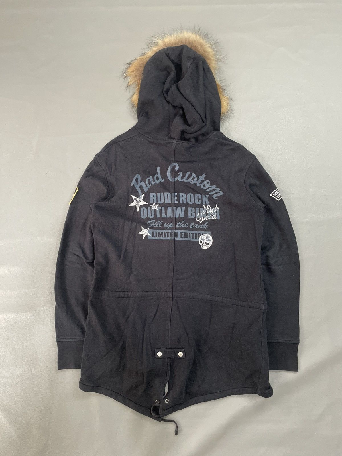 Hysteric Glamour Rad Custom Zip Fur Parka Hoodie Gothic Ifsix style Size US S / EU 44-46 / 1 - 4 Thumbnail