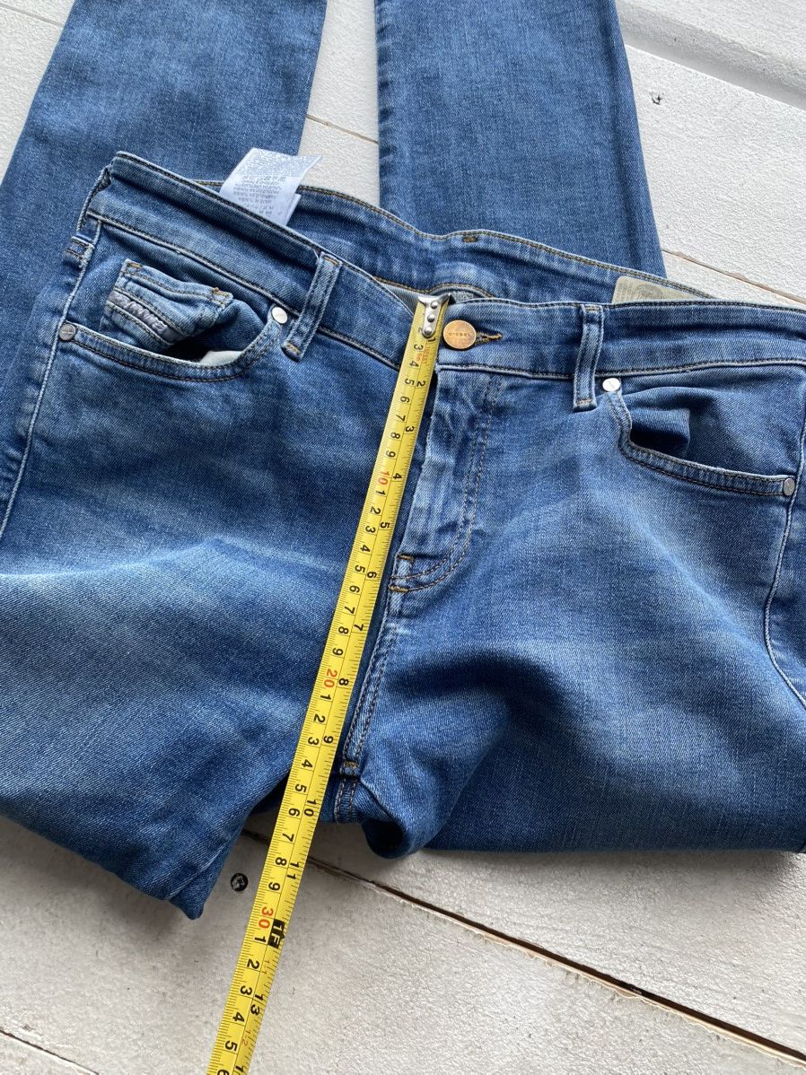 Diesel Luxury 00s Y2K Punk Diesel Slandy-Zip Super Skinny Jeans Size 31" - 11 Thumbnail