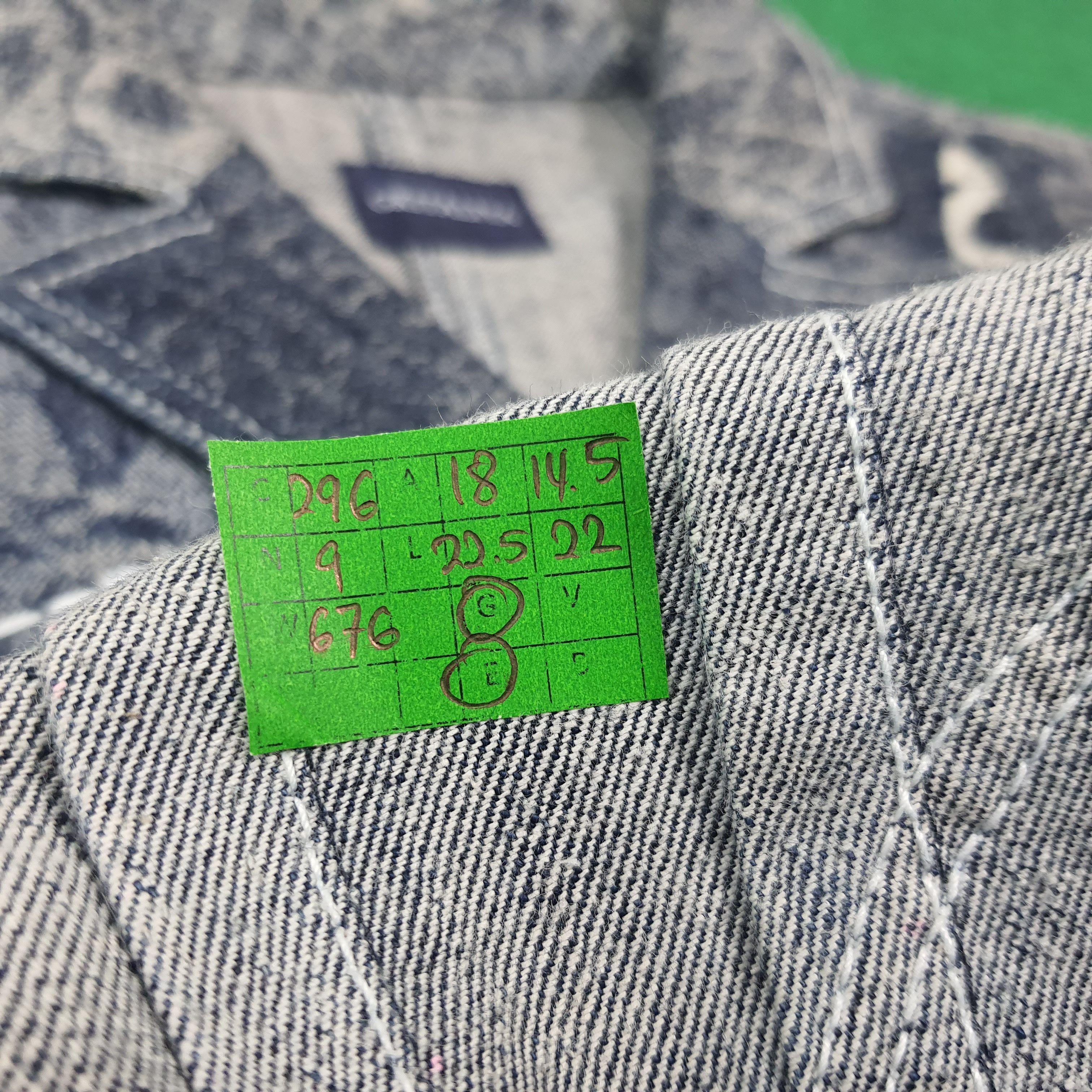 Japanese Brand Vintage Japan GKITALIYA Denim Jacket Boho C296N9 Size XS / US 0-2 / IT 36-38 - 12 Thumbnail