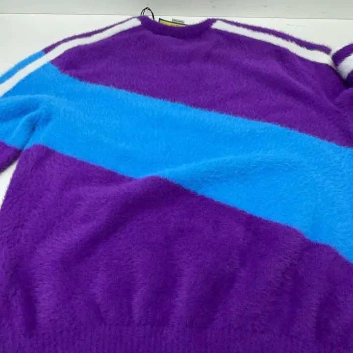 Gucci Gucci GUCCI x adidas Purple Long Sleeve Sweater -2506 Size US S / EU 44-46 / 1 - 7 Thumbnail