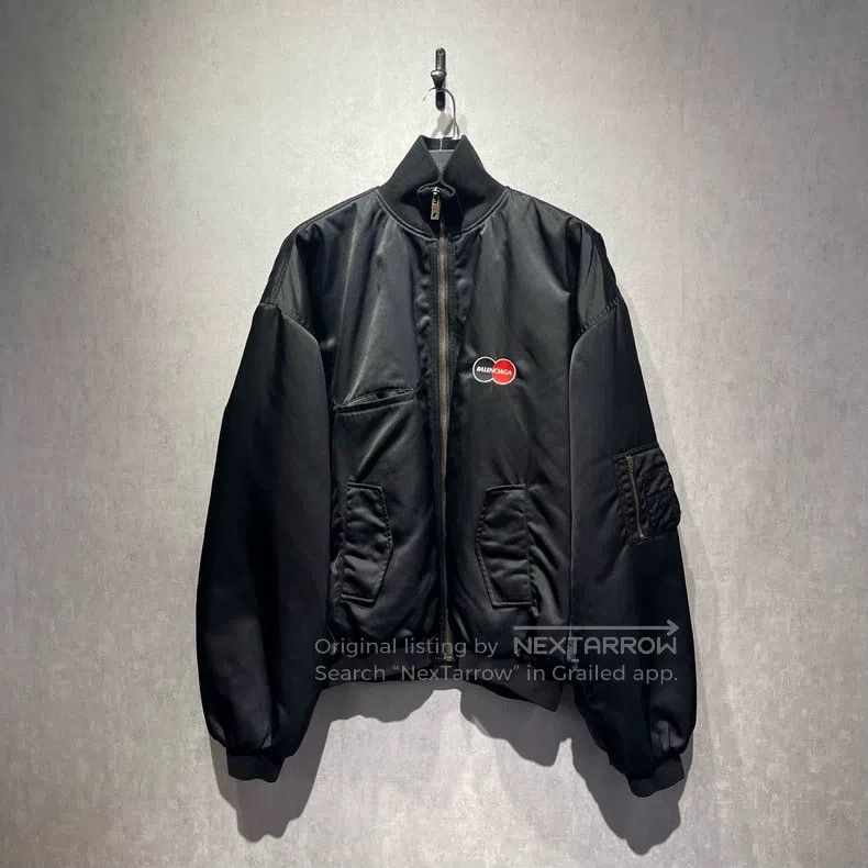 Balenciaga Balenciaga Mastercard Pilot Jacket Size US M / EU 48-50 / 2 - 1 Thumbnail